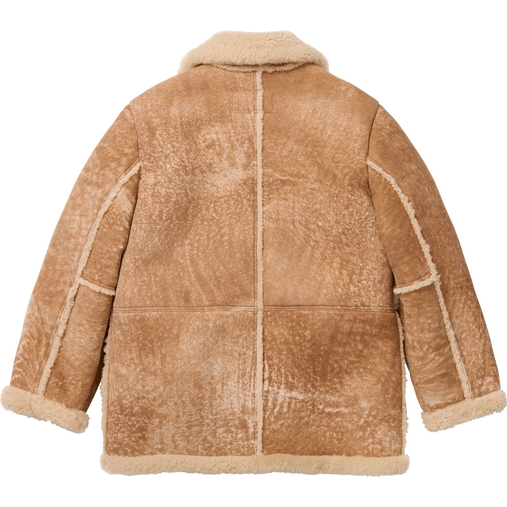 Дубленки Supreme FW25 Schott Shearling Coat "Tan" | Farsel