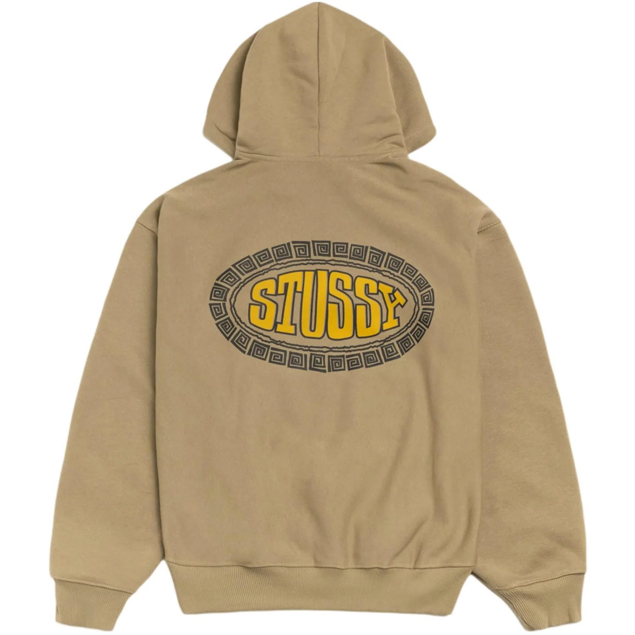 Худи Stussy Tile Oval Hoodie "Army" | Farsel