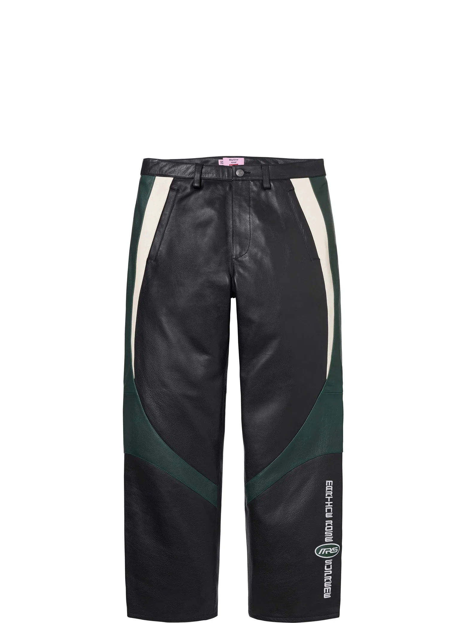 Штаны Supreme FW24 Martine Rose Leather Pant "Black" | Farsel