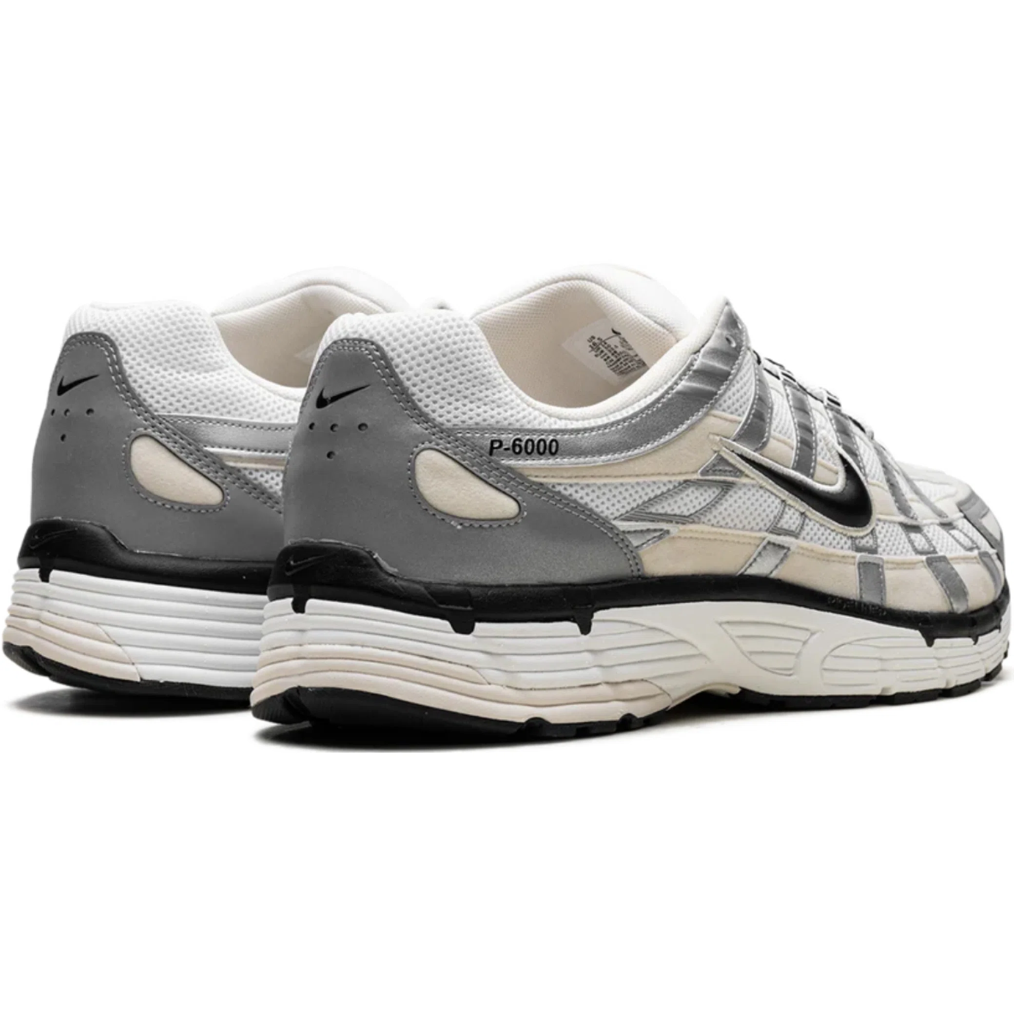 Кроссовки Nike P-6000 WMNS "Coconut Milk Metallic Silver" | Farsel