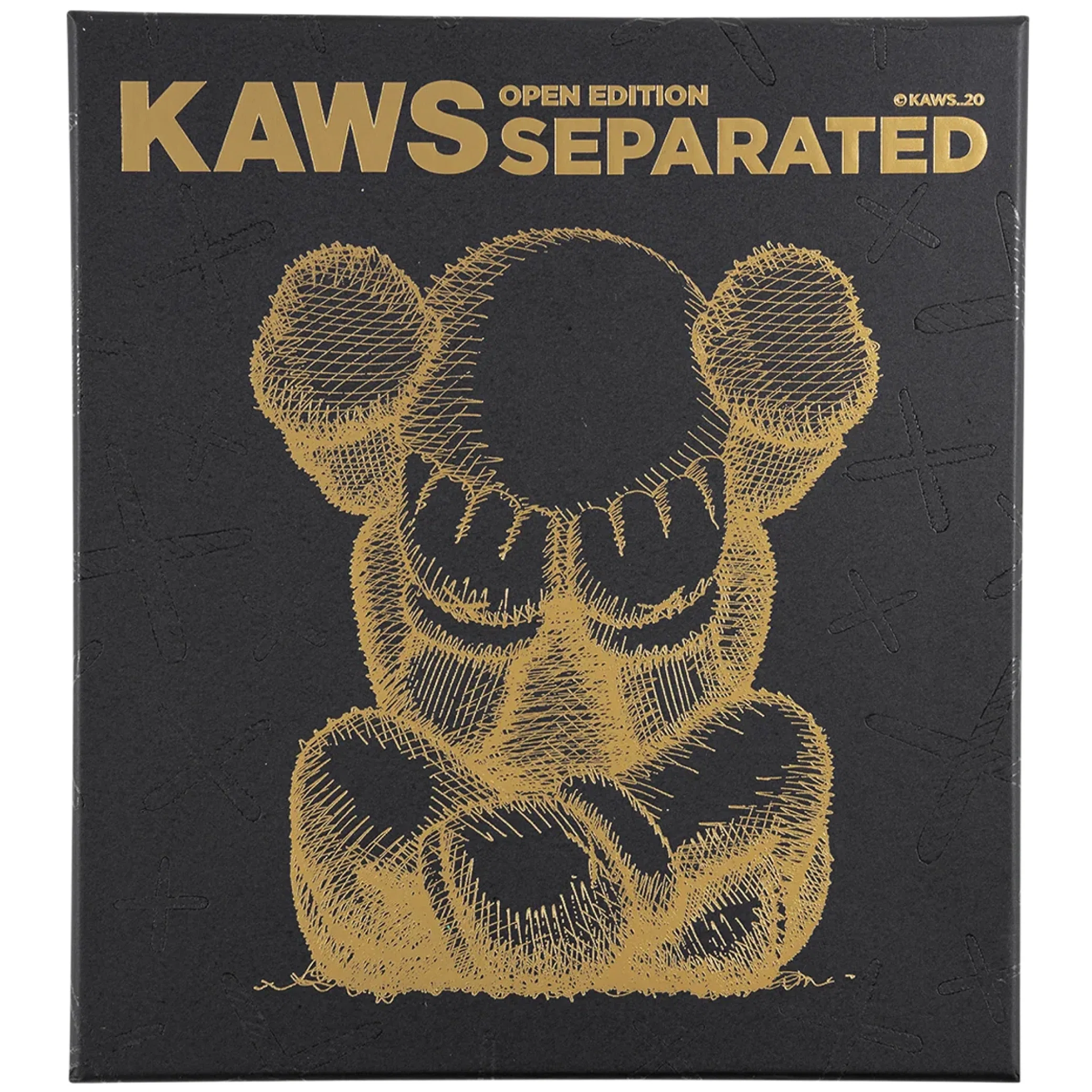 Игрушки Kaws Separated "Black" | Farsel