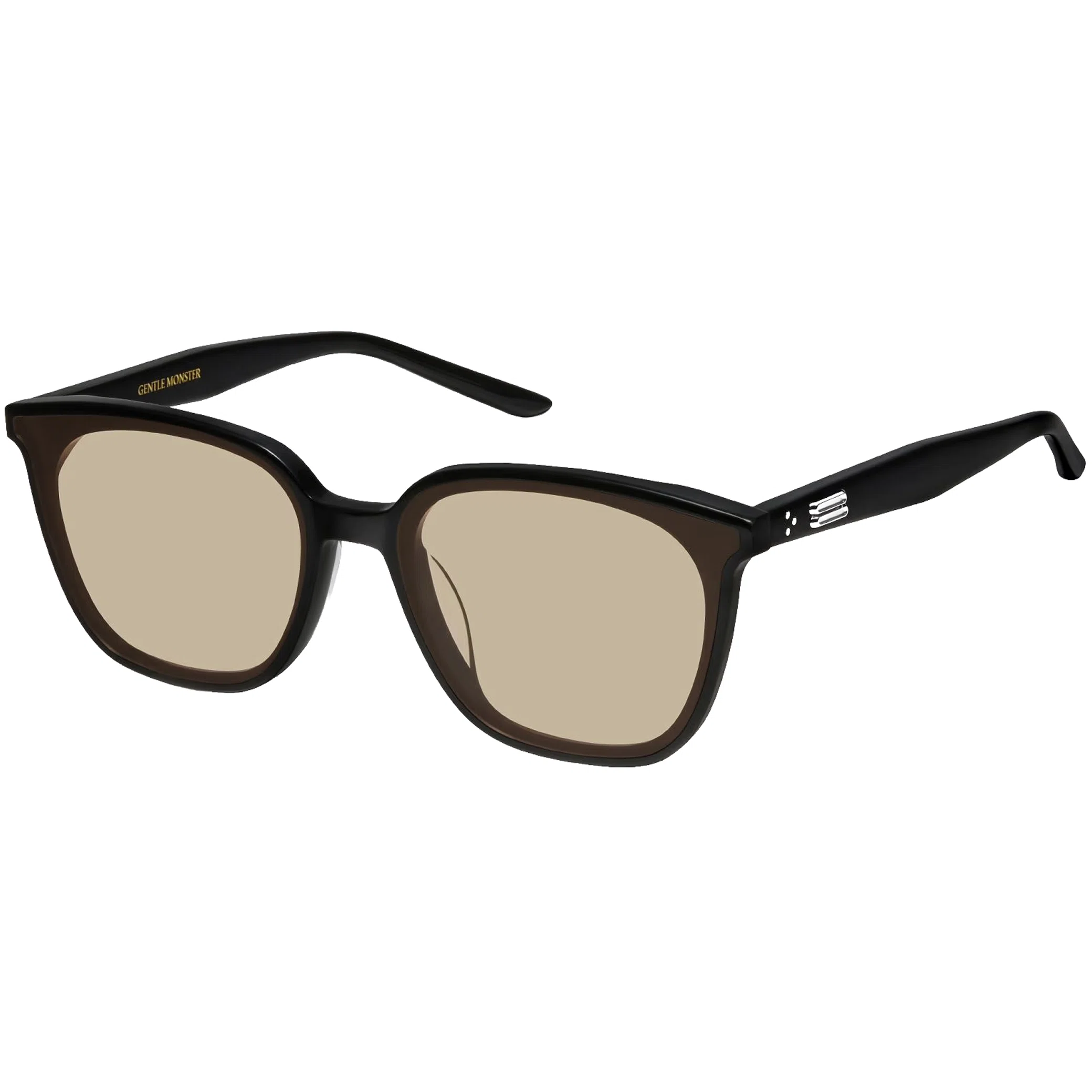 Очки Gentle Monster Alma 01(BR) "Black / Brown" | Farsel