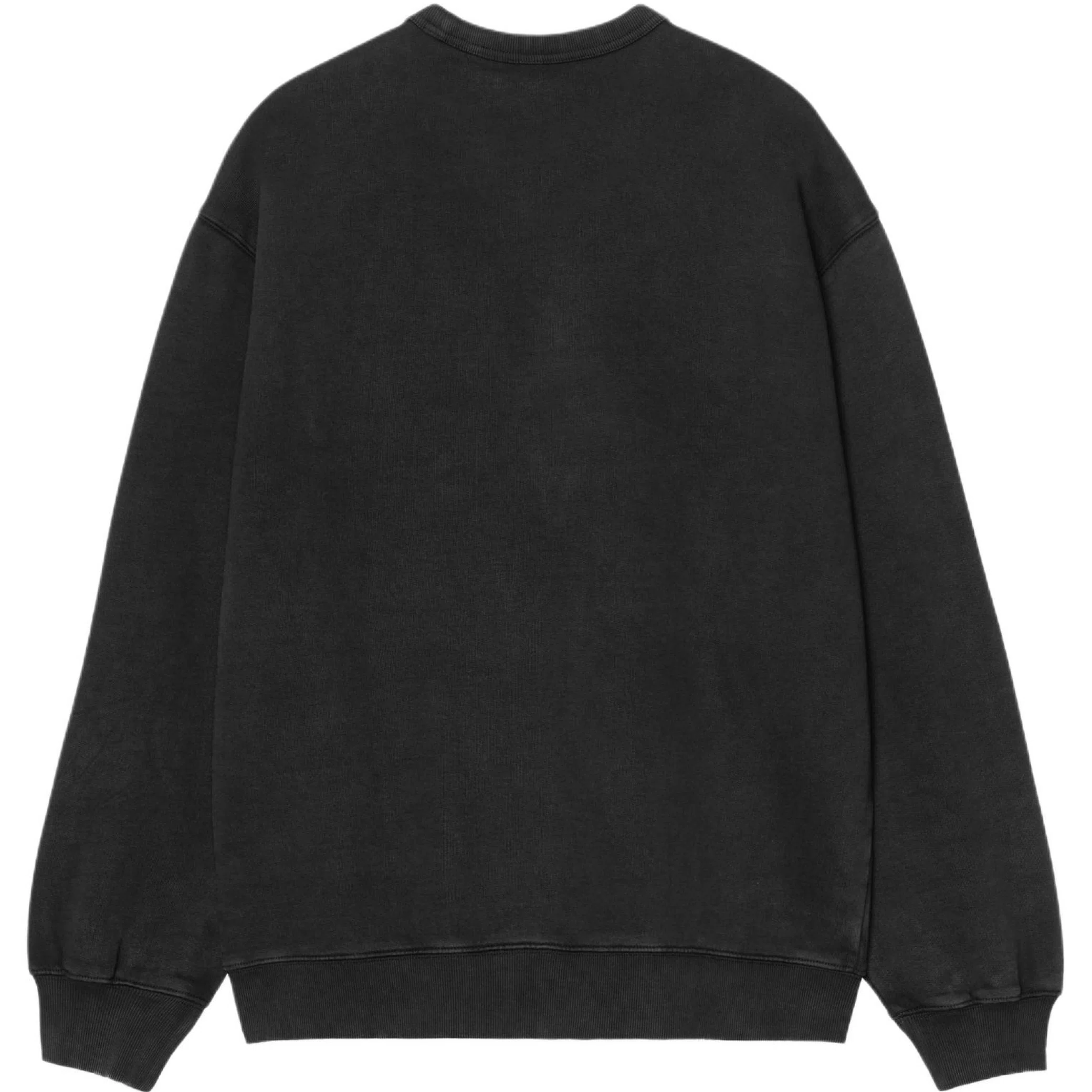 Свитеры Carhartt WIP Faded Pond Corps Sweatshirt Cypress "Black" | Farsel