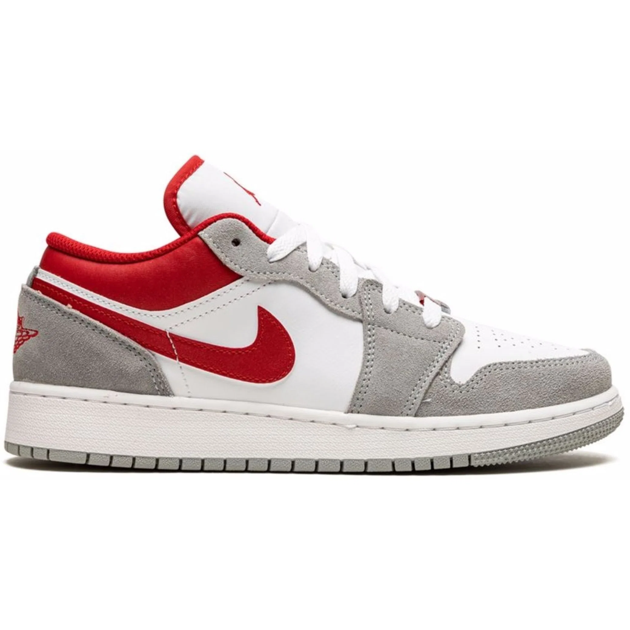  Nike Air Jordan 1 Low SE GS "Smoke Grey Gym Red" | Farsel