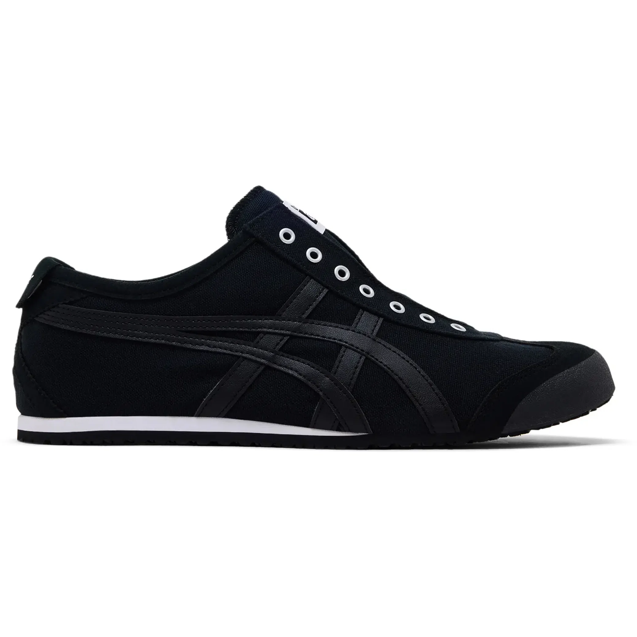 Кроссовки Asics Onitsuka Tiger Mexico 66 Slip-On "Black" | Farsel