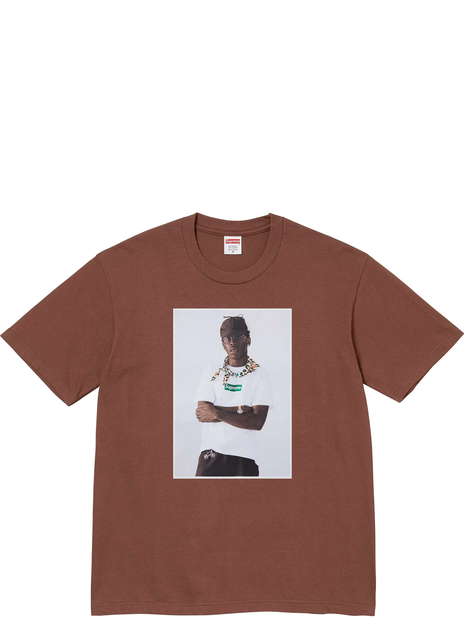 Футболки Supreme FW24 Tyler, The Creator Tee "Brown" | Farsel