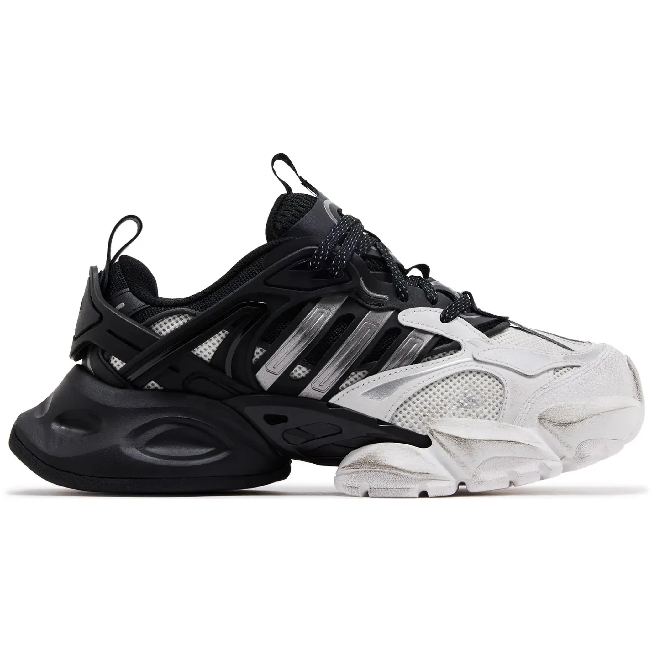 Кроссовки Adidas XLG Runner Deluxe "White Black" | Farsel