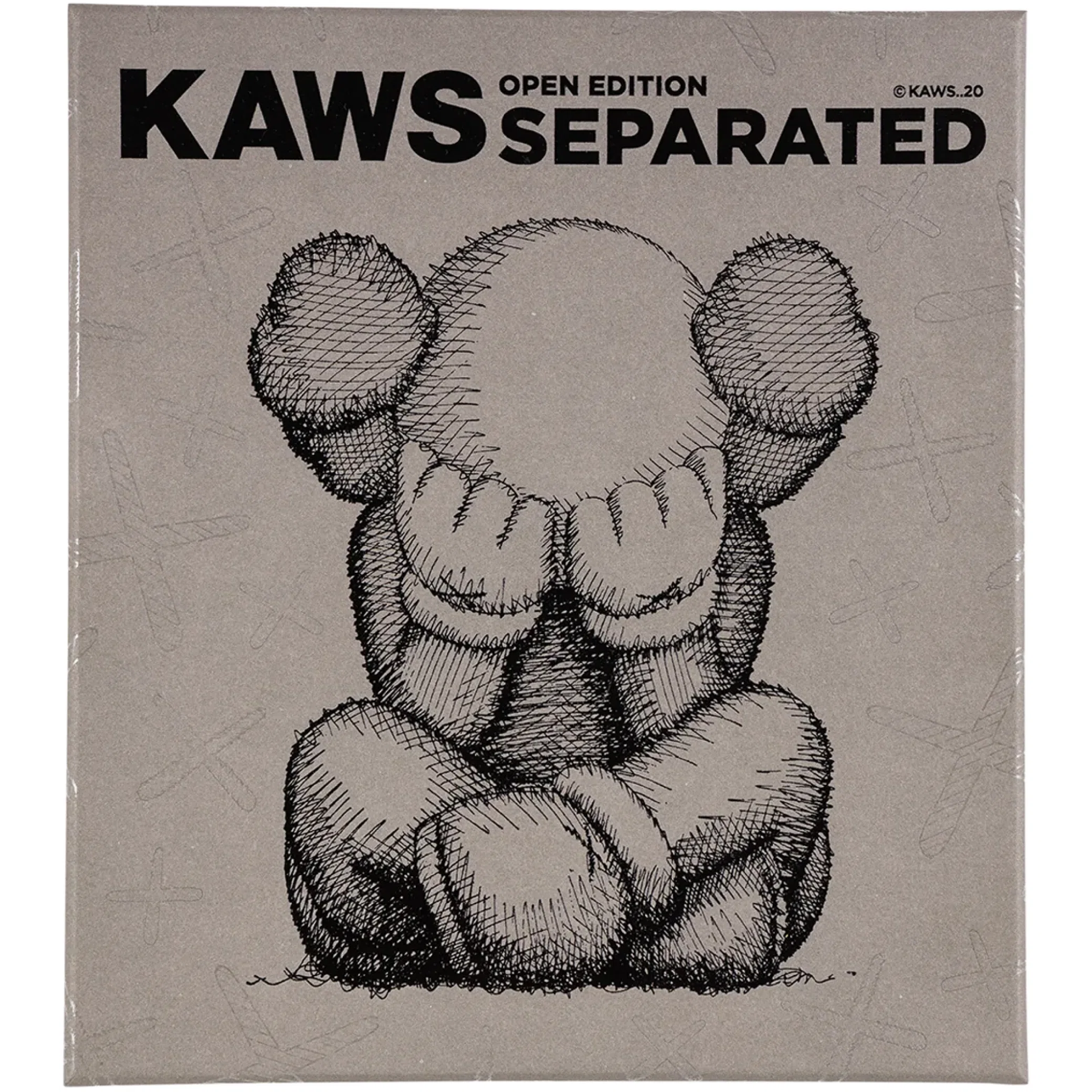Игрушки Kaws Separated "Grey" | Farsel