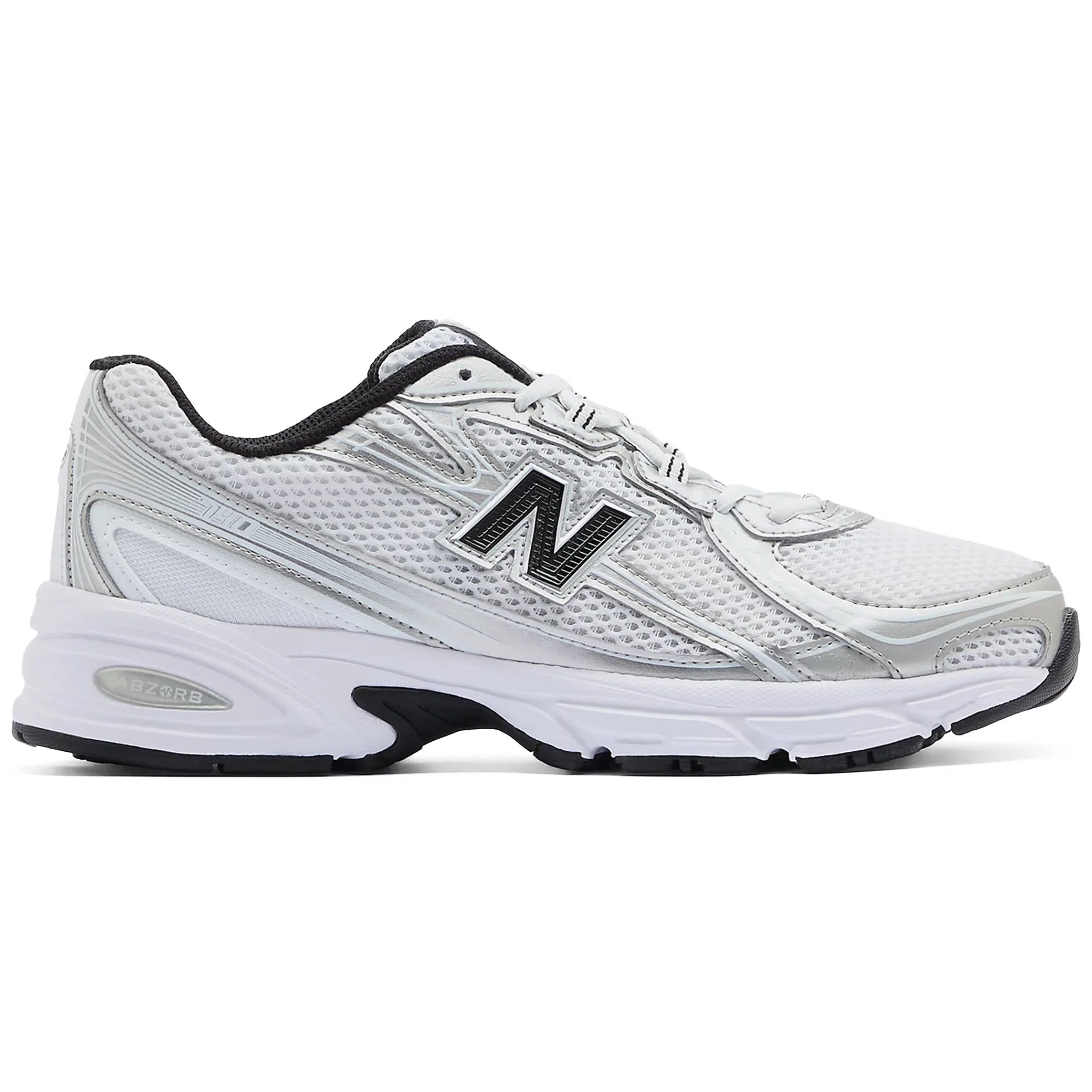 Кроссовки New Balance 740 "White Metallic Silver Black" | Farsel