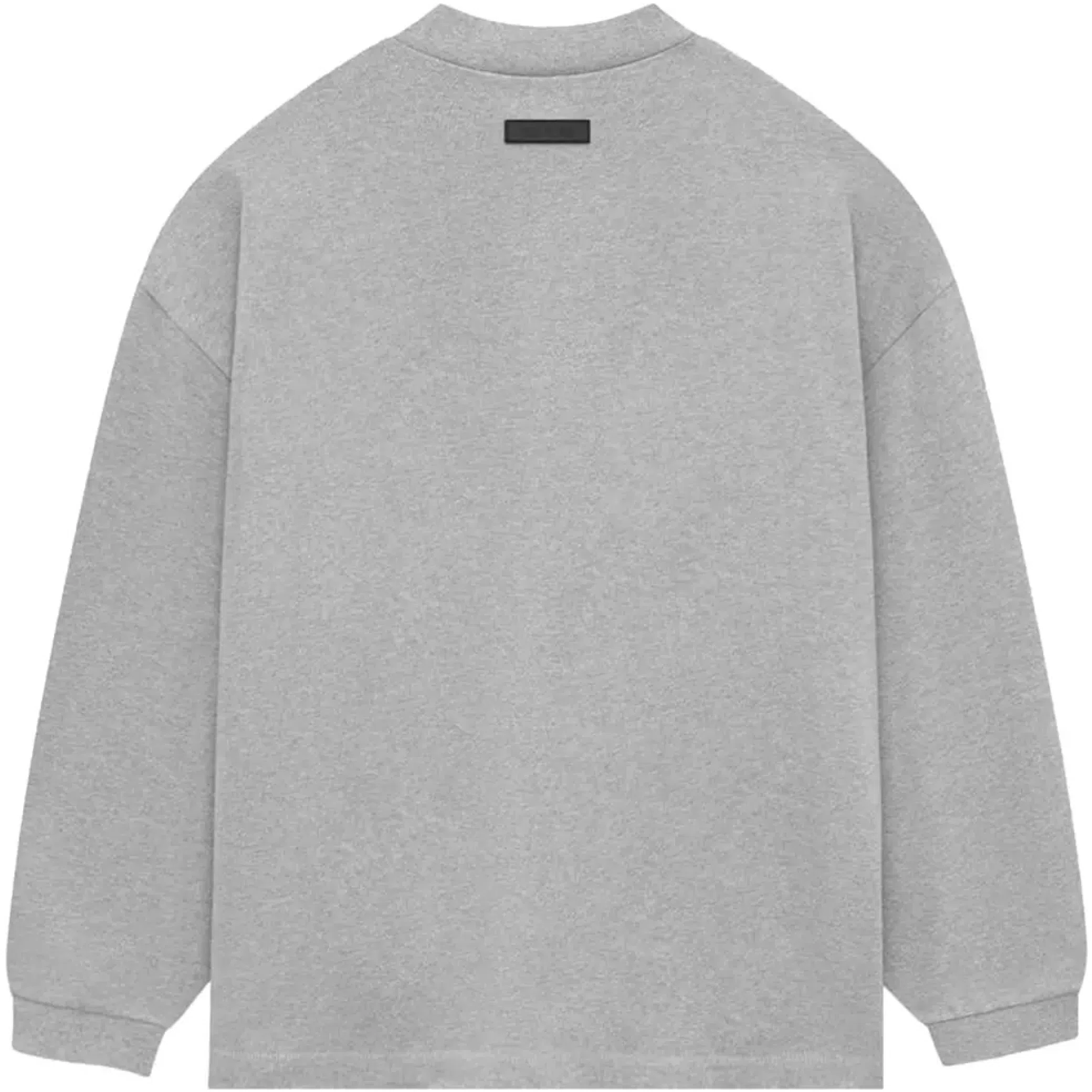 Лонгсливы Fear of God SS24 Essentials Heavy Jersey Long-Sleeve T-Shirt "Light Heather Grey" | Farsel