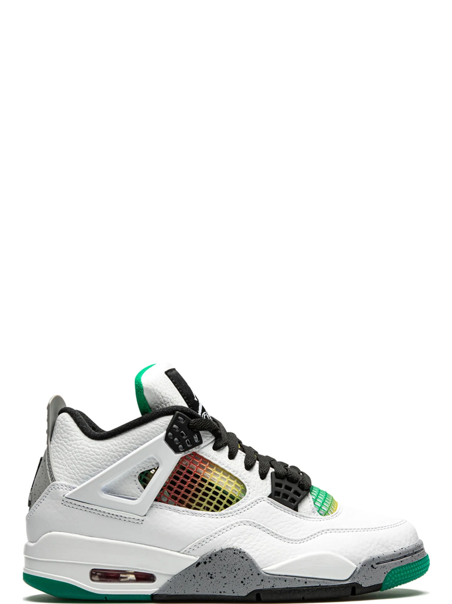 Кроссовки Nike Air Jordan 4 Retro WMNS "Lucid Green Rasta" | Farsel