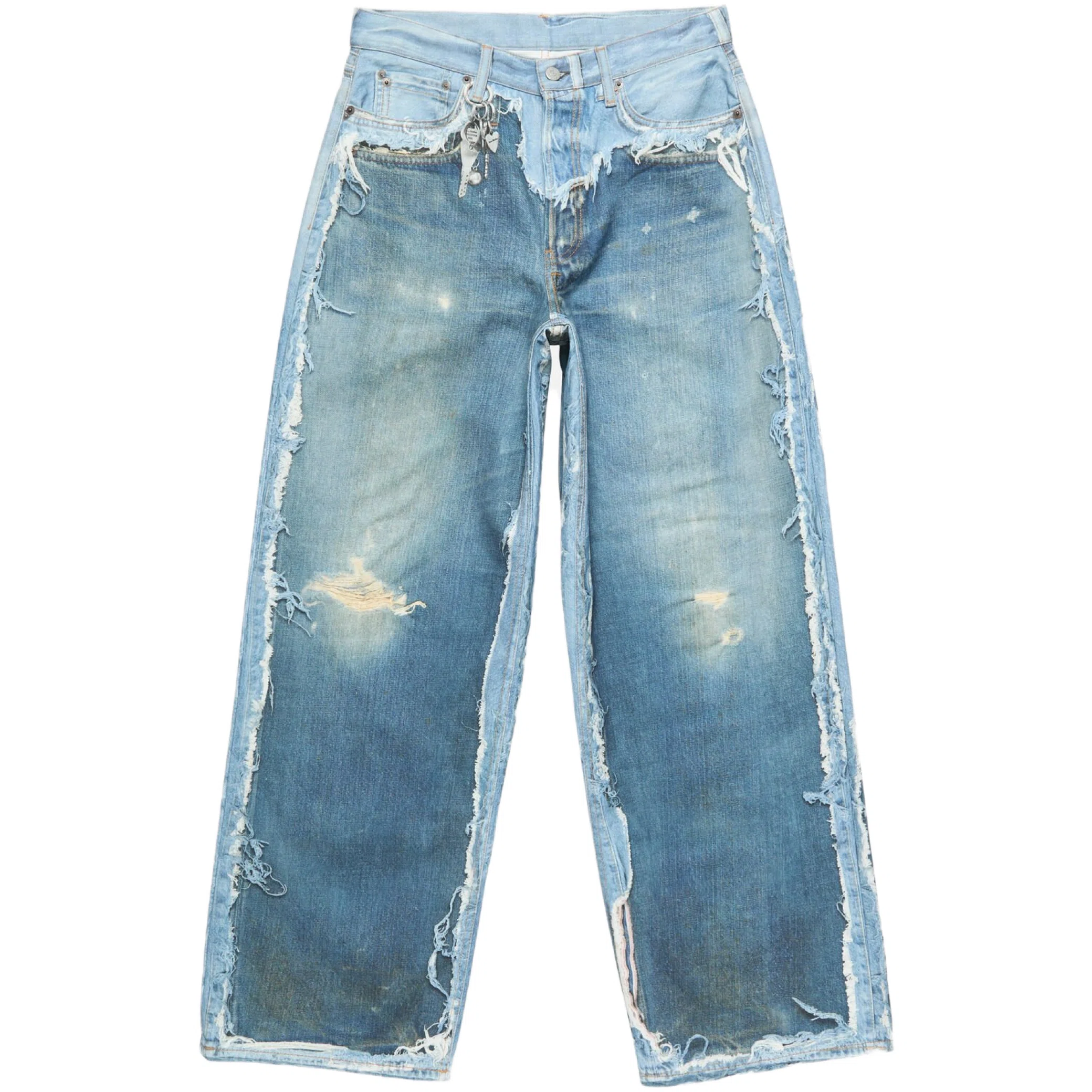 Джинсы Acne Studios Trompe L'oeil Jeans 1981 "Blue" | Farsel