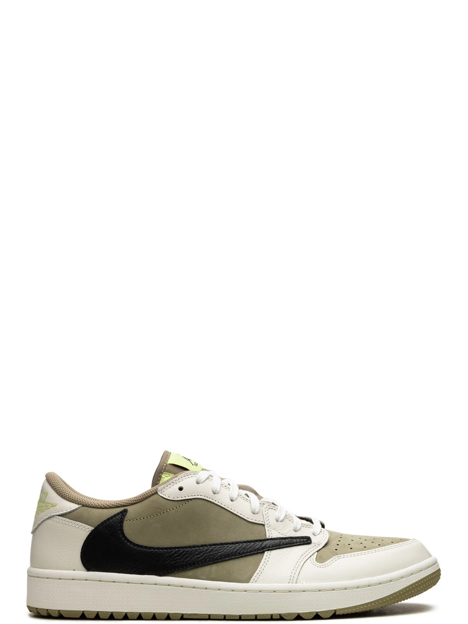 Кроссовки Nike Air Jordan 1 Retro Low Golf "Travis Scott - Neutral Olive" | Farsel