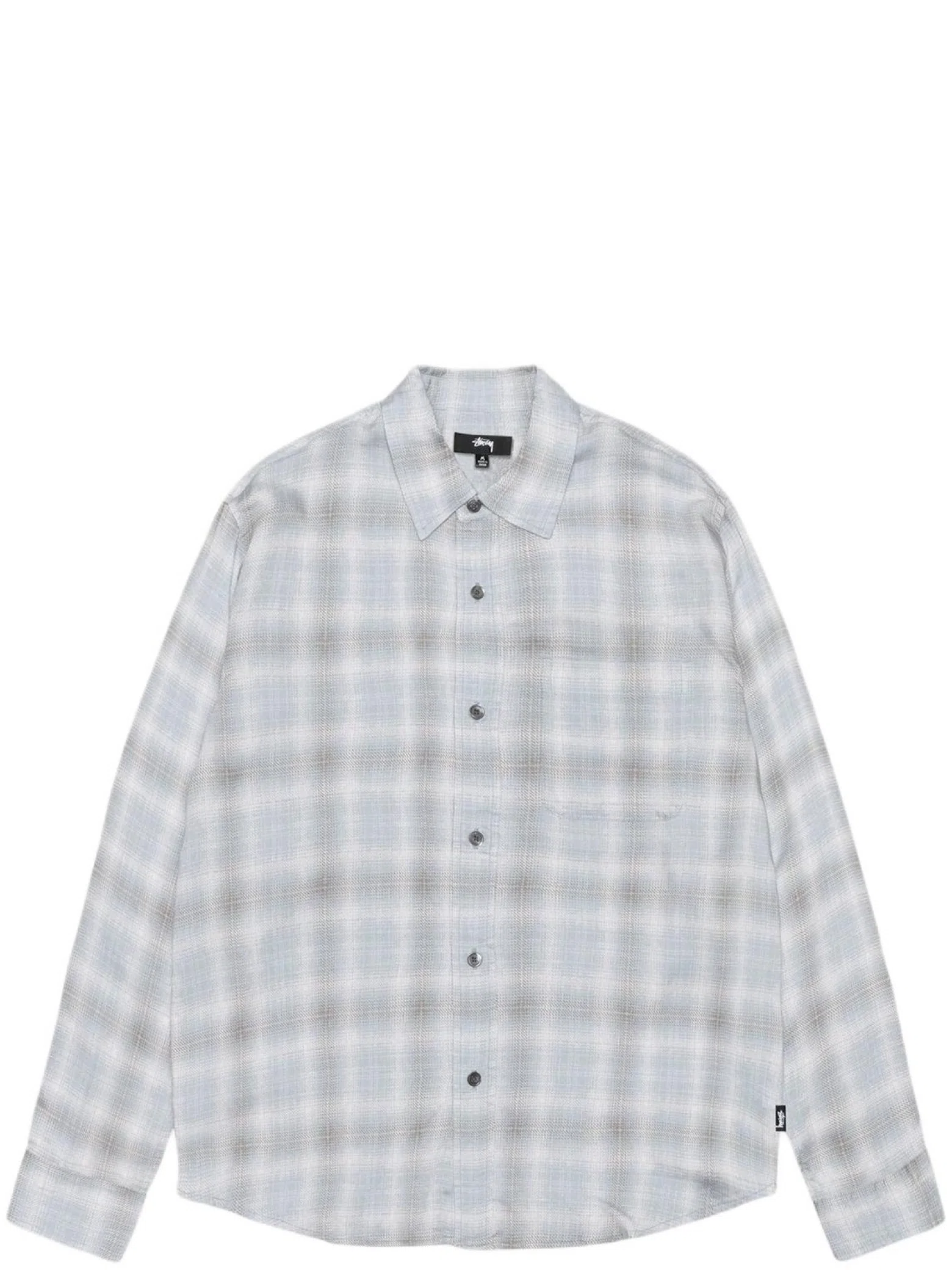 Рубашки Stussy Matthew Printed Shirt "Light Blue" | Farsel