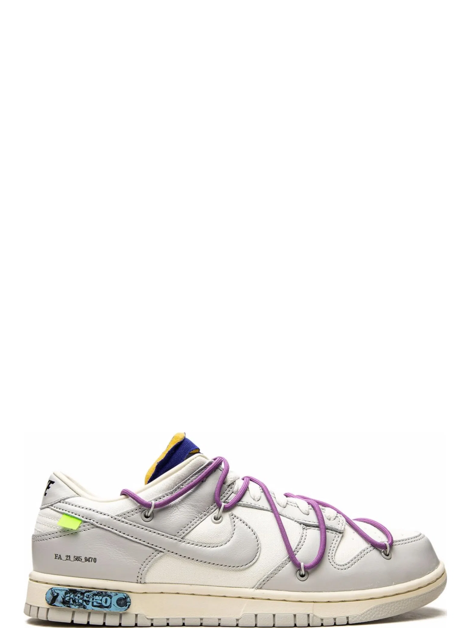 Кроссовки Nike Dunk Low "Off-White - Lot 48" | Farsel