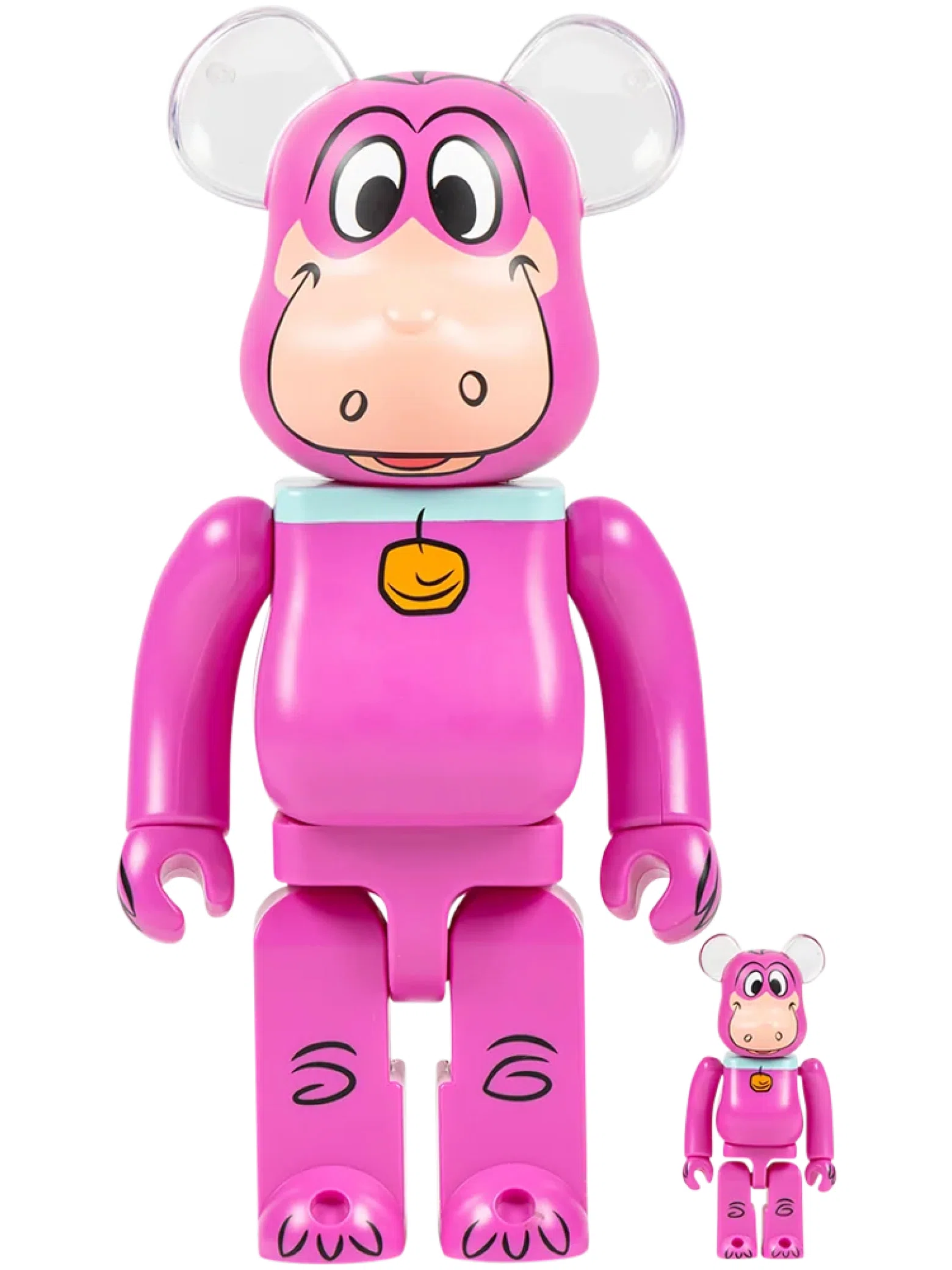 Игрушки Medicom Toy Bearbrick The Flintstones Dino "100% & 400% Set" | Farsel