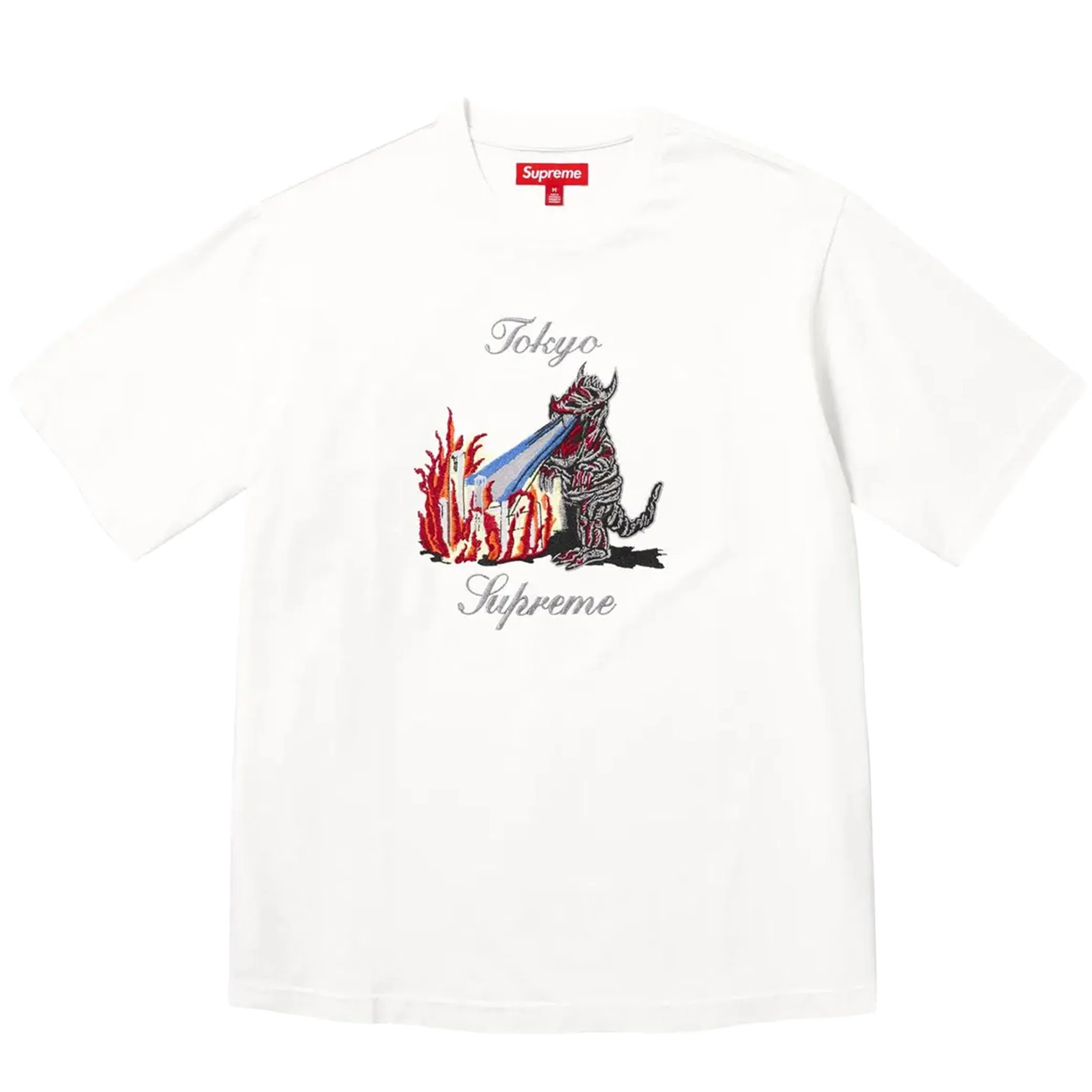 Футболки Supreme Monster Short-Sleeve Top "White" | Farsel