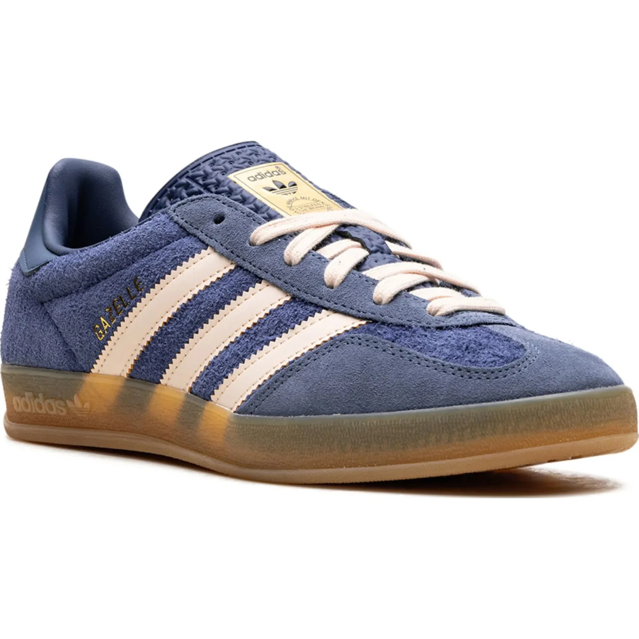 Кроссовки Adidas Gazelle Indoor "Dark Blue Suede" | Farsel