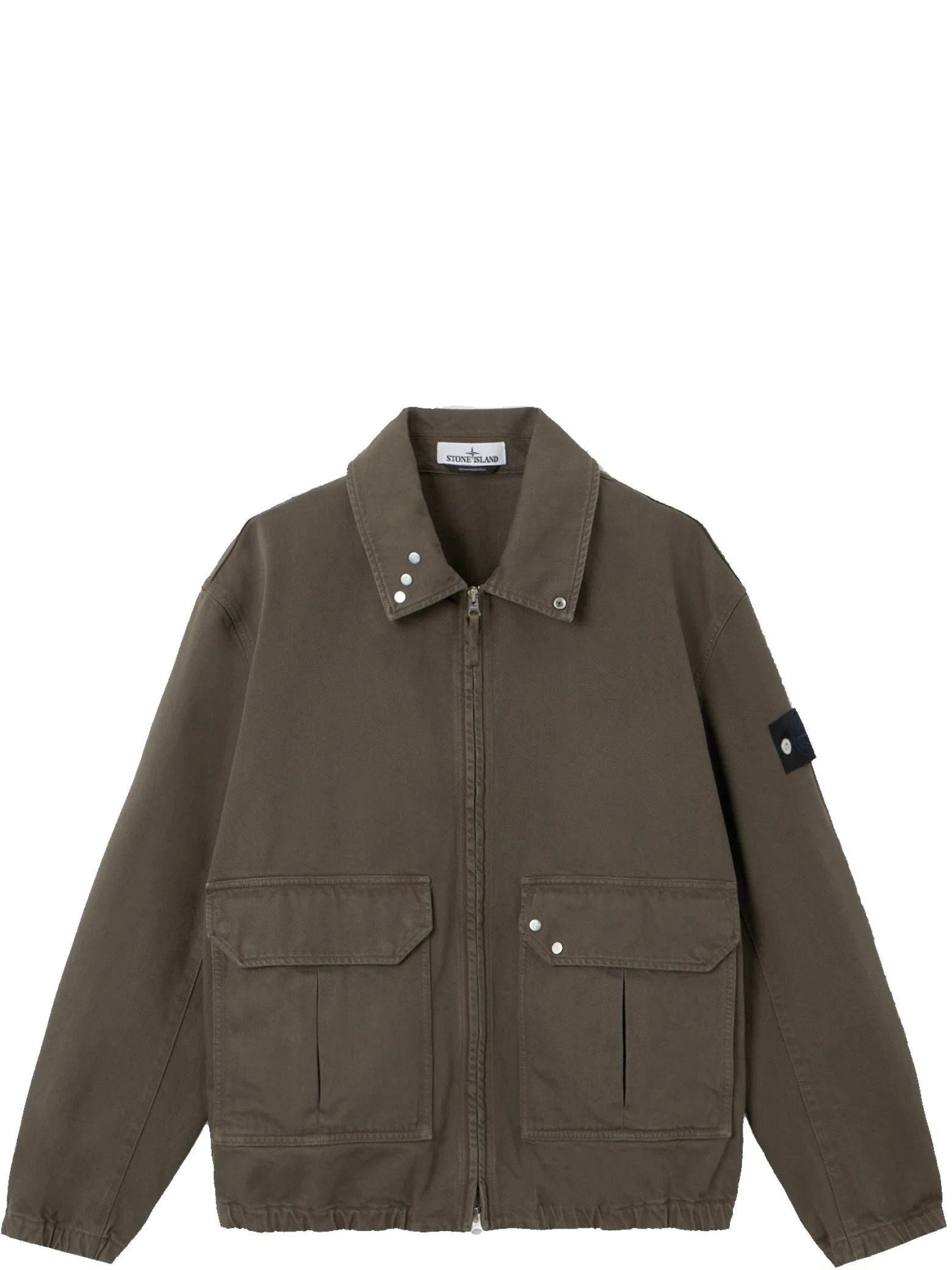 Куртки Stone Island Light Bull Denim-TC Jacket "Umber" | Farsel