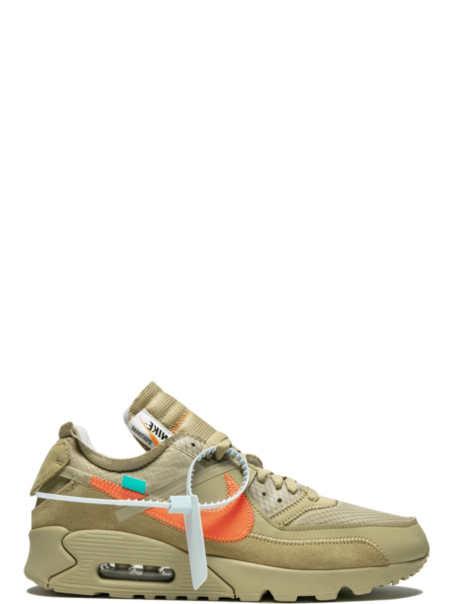 Кроссовки Nike The 10: Air Max 90 "Off-white - Desert Ore" | Farsel