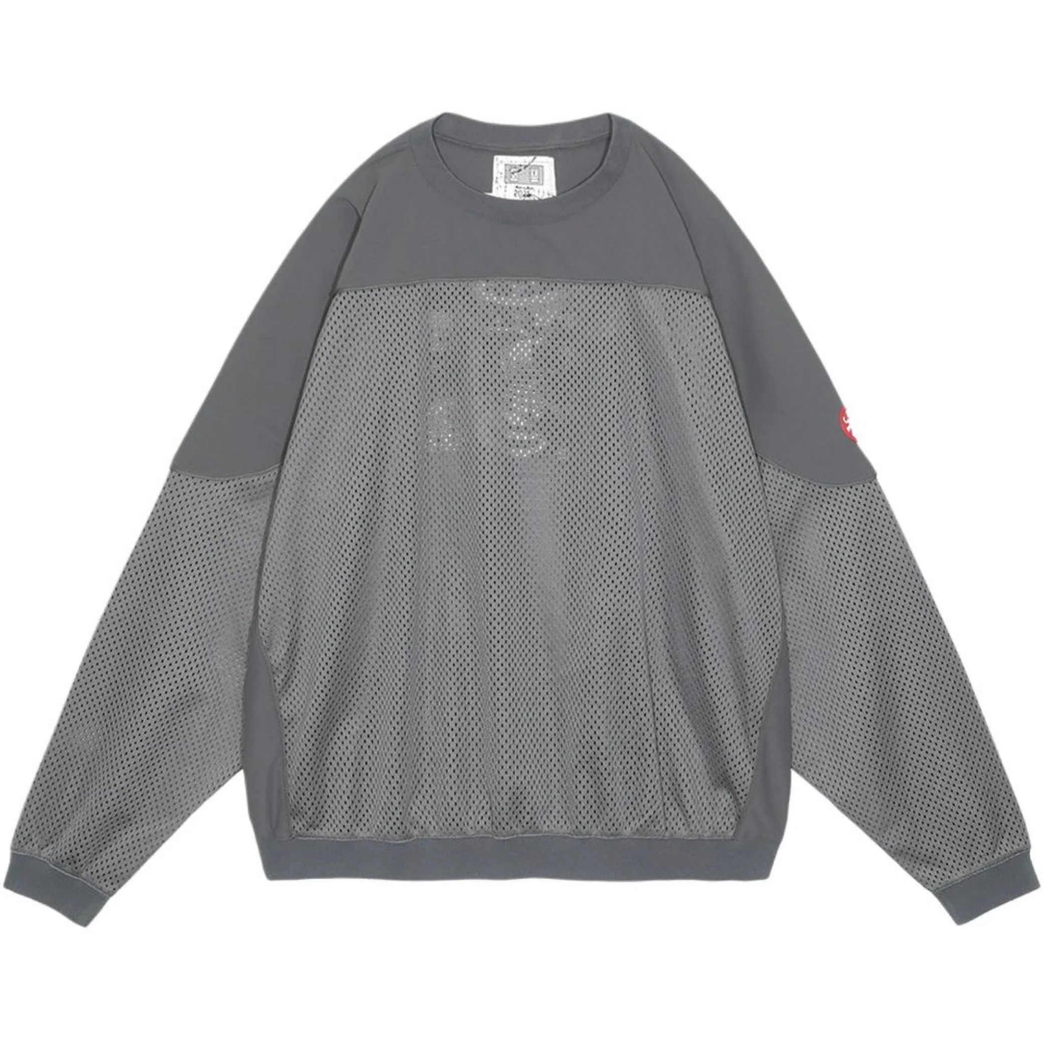 Свитеры Cav Empt Mesh Track Crewneck "Grey" | Farsel