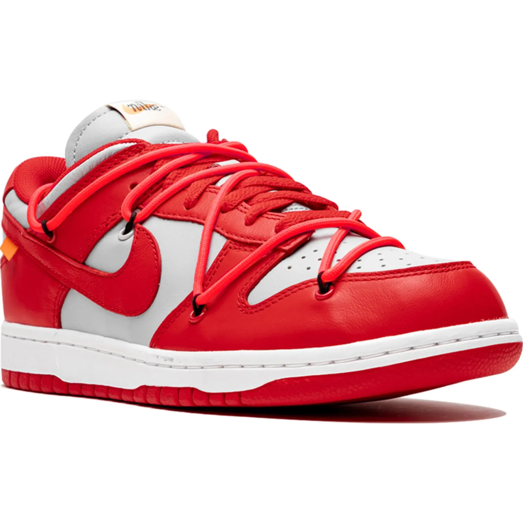 Кроссовки Nike Dunk Low "Off-White - University Red" | Farsel