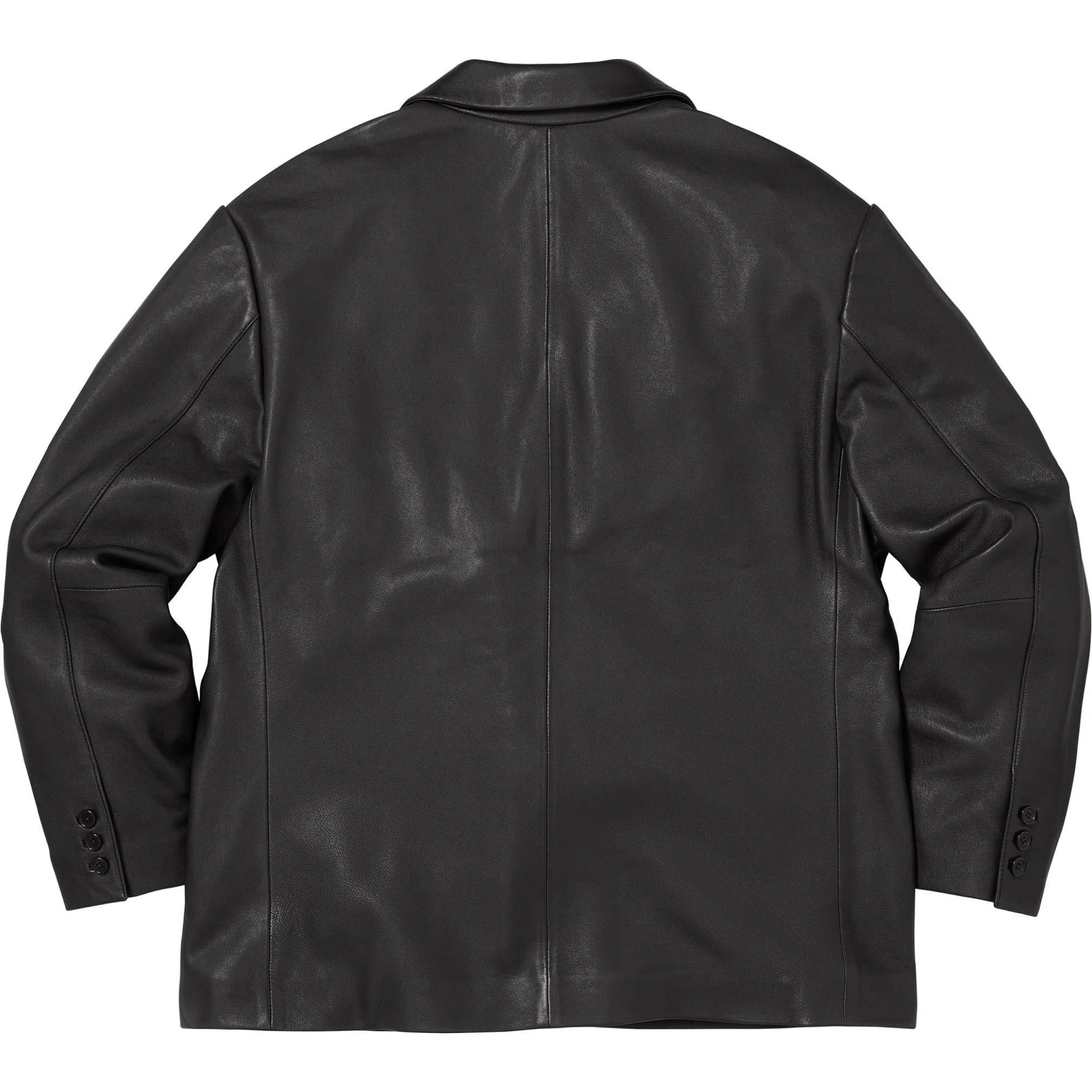 Куртки Supreme FW25 Leather Blazer "Black" | Farsel