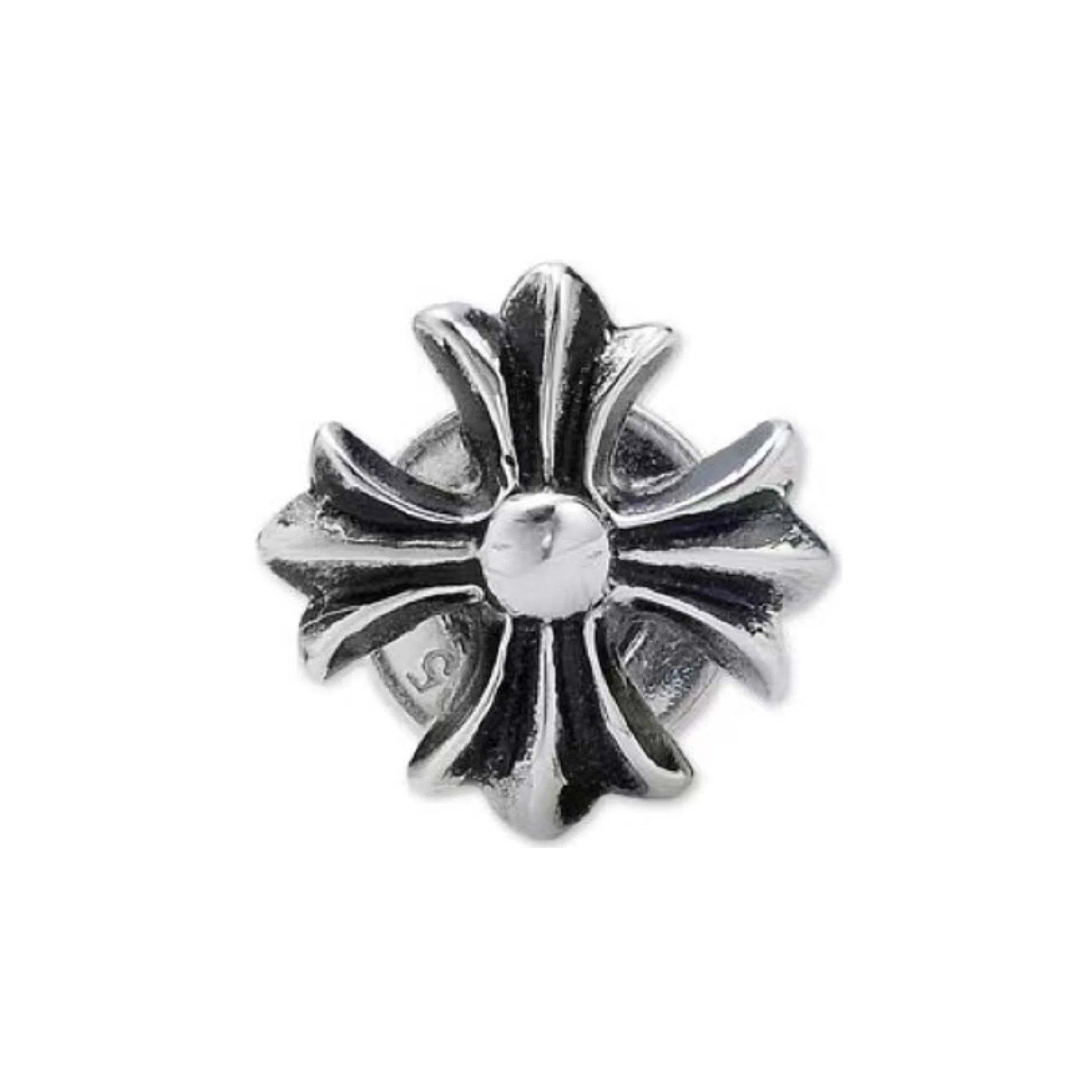 Украшения Chrome Hearts Small Cross 925 Silver Single Earring "Silver" | Farsel