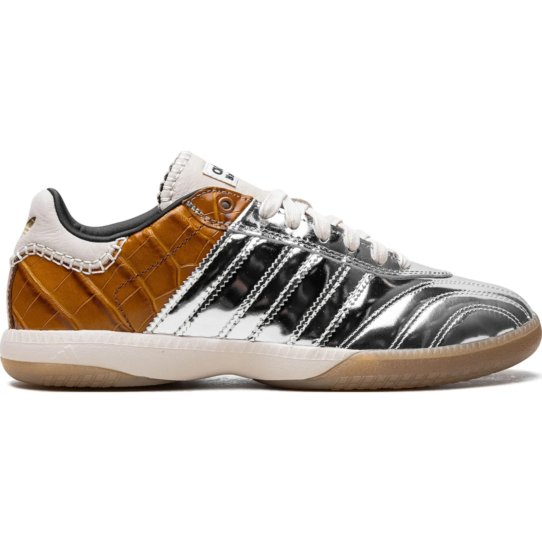 Кроссовки Adidas Samba Millennium "Wales Bonner - Silver Metallic Yellow Croc" | Farsel