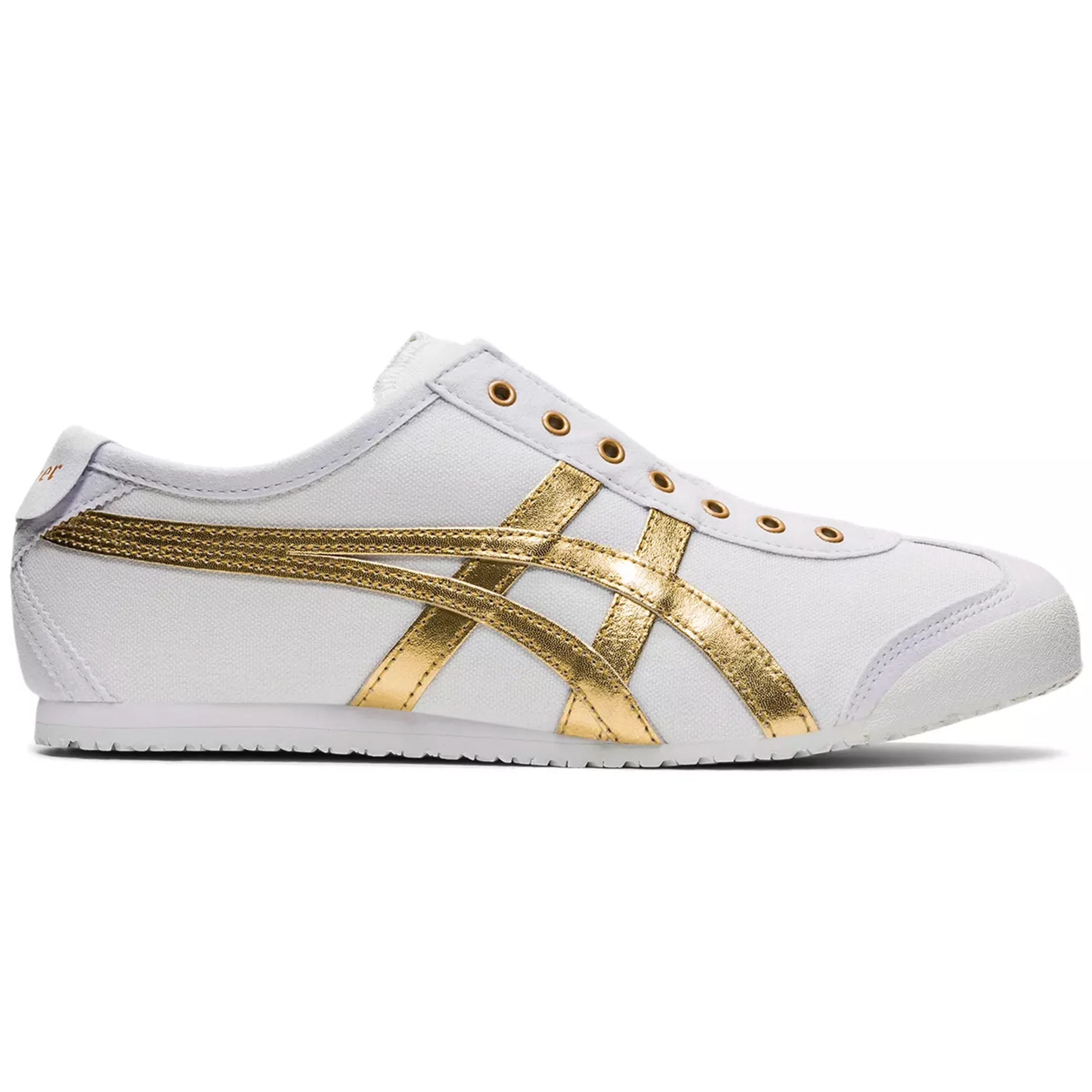 Кроссовки Asics Onitsuka Tiger Mexico 66 Slip-On "White Pure Gold" | Farsel