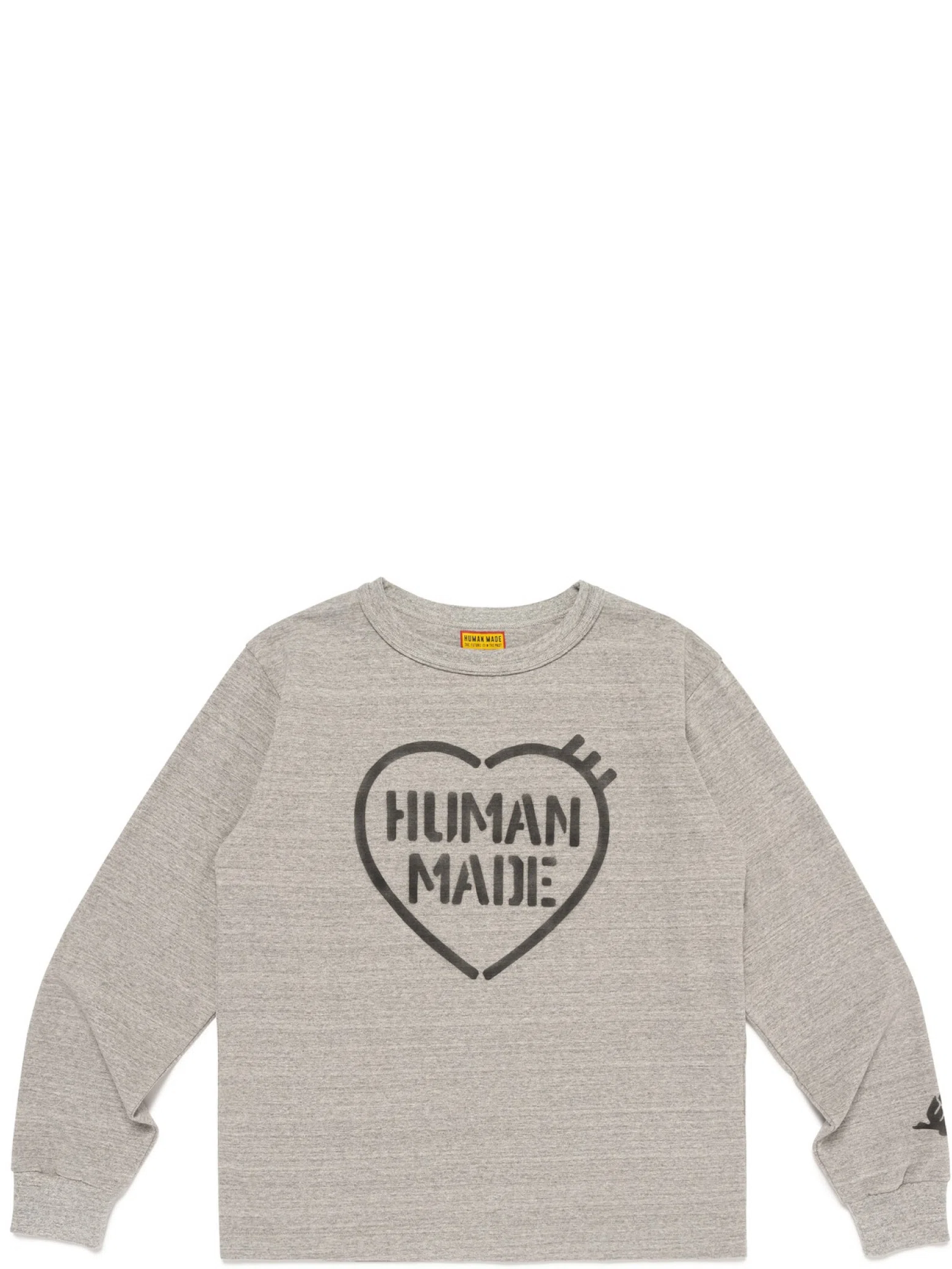 Лонгсливы Human Made Human Made Military L/S T-Shirt "Grey" | Farsel