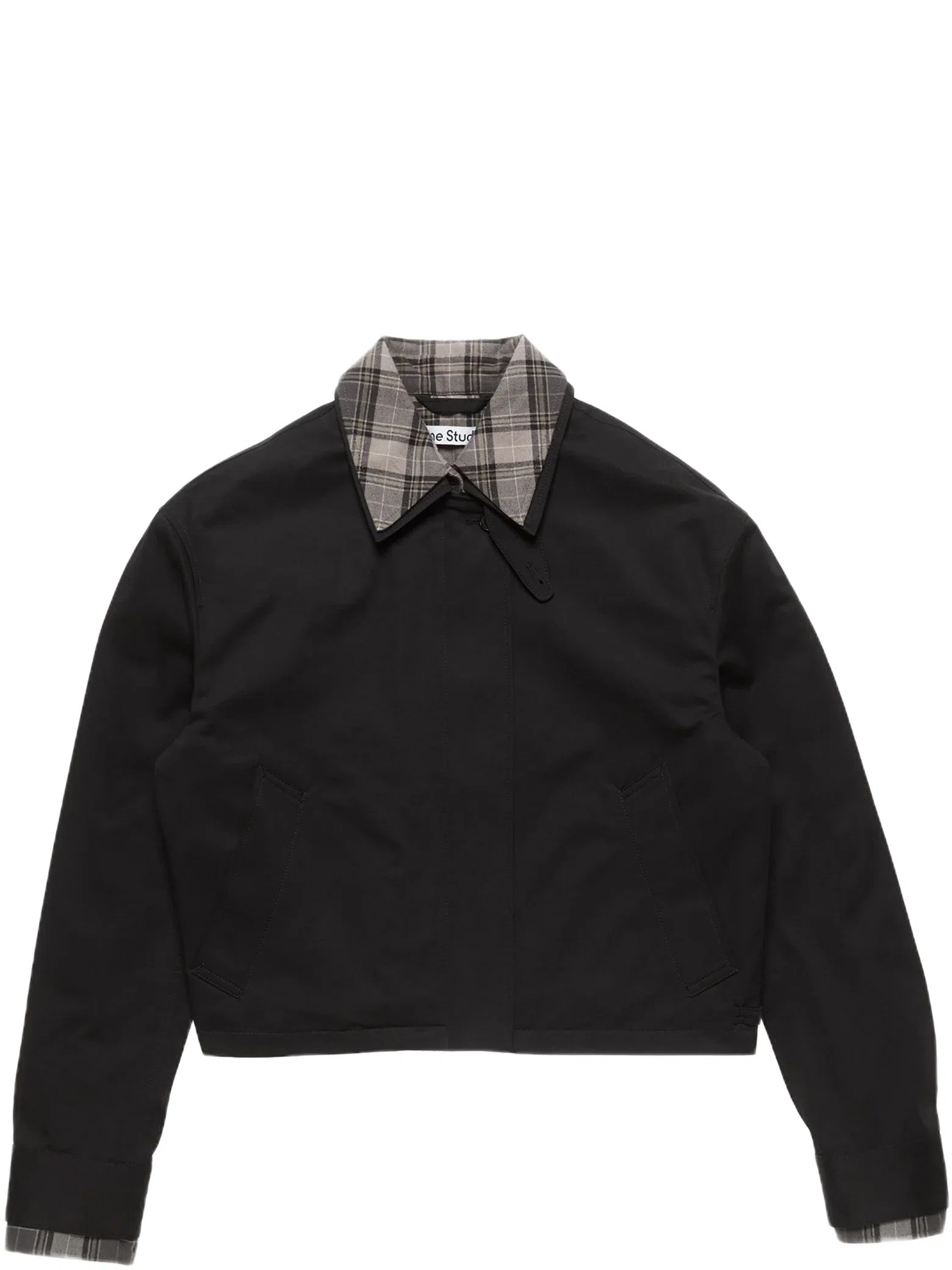 Куртки Acne Studios Layered Twill Jacket "Black" | Farsel