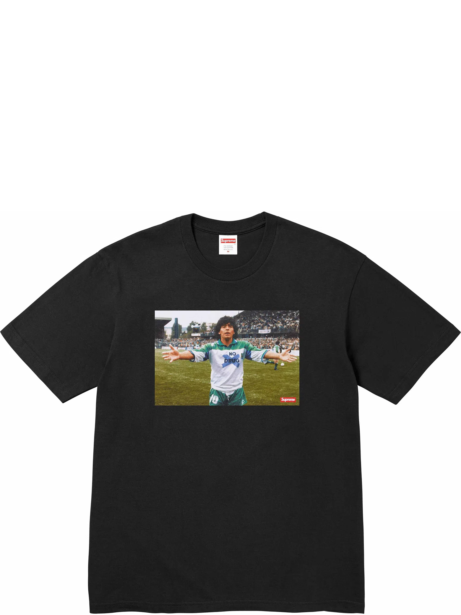 Футболки Supreme SS24 Maradona Tee "Black" | Farsel
