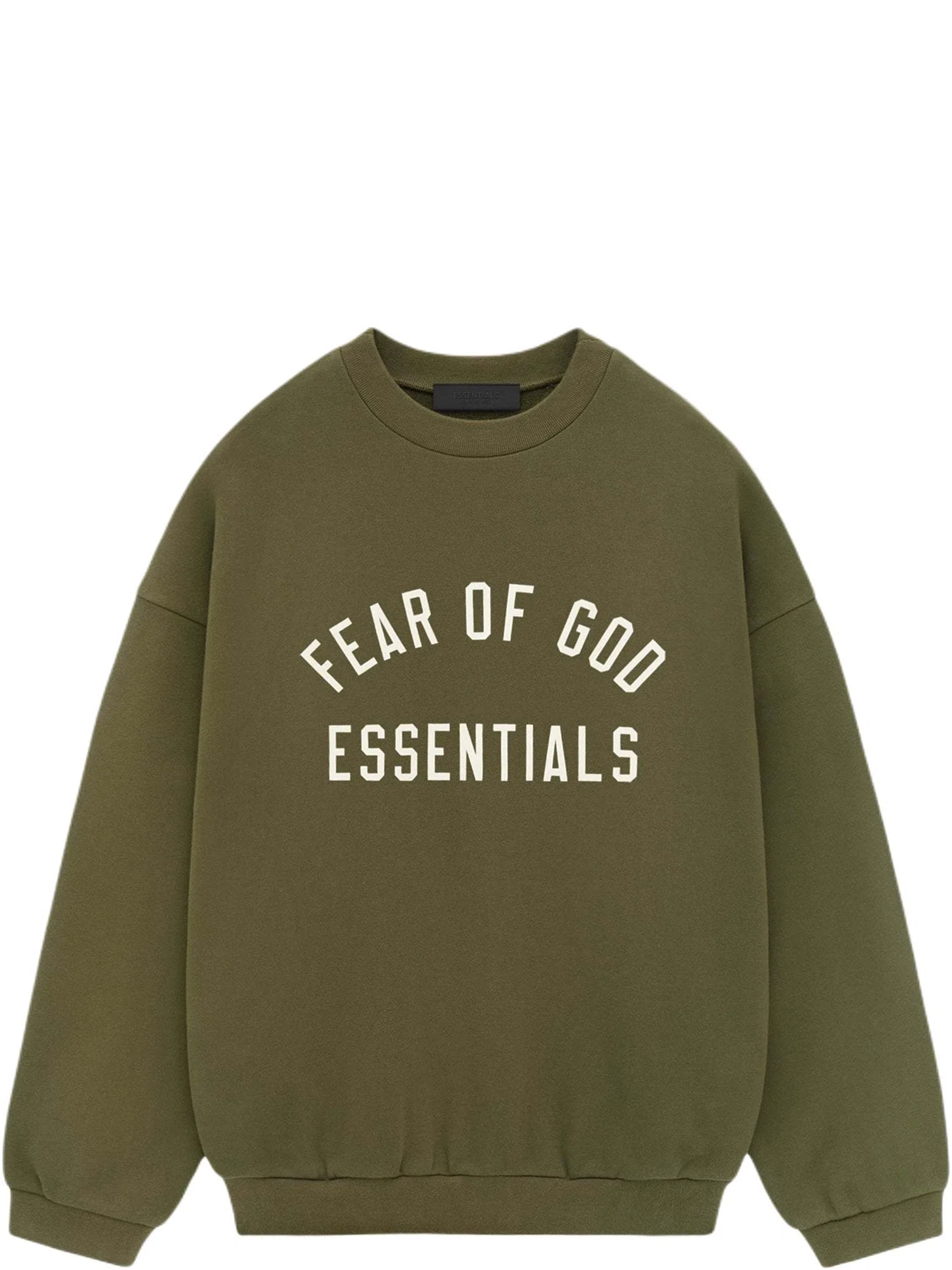 Свитшоты Fear of God FW24 Essentials Fleece Crewneck "Military" | Farsel