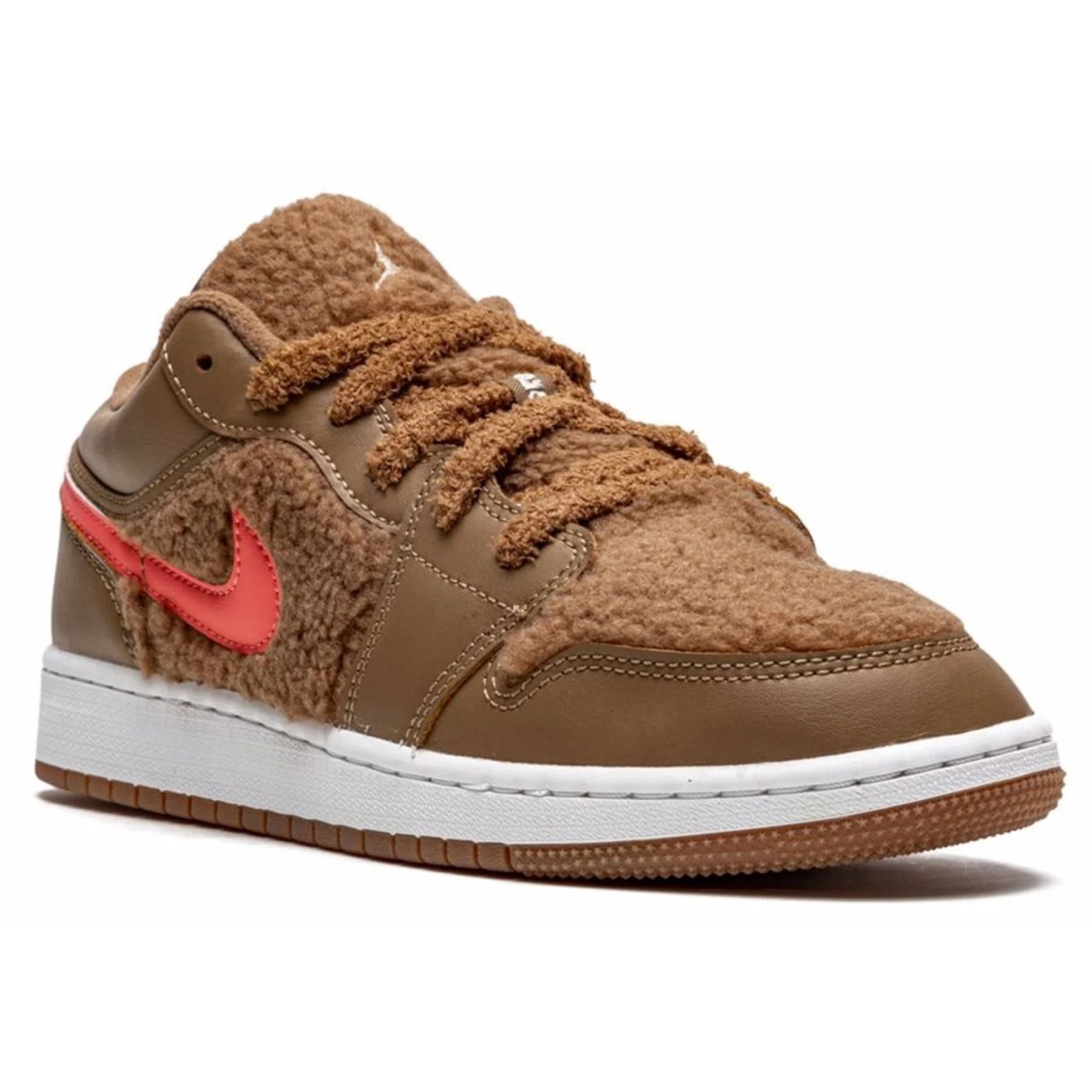  Nike Air Jordan 1 Low Utility GS "Teddy Bear" | Farsel