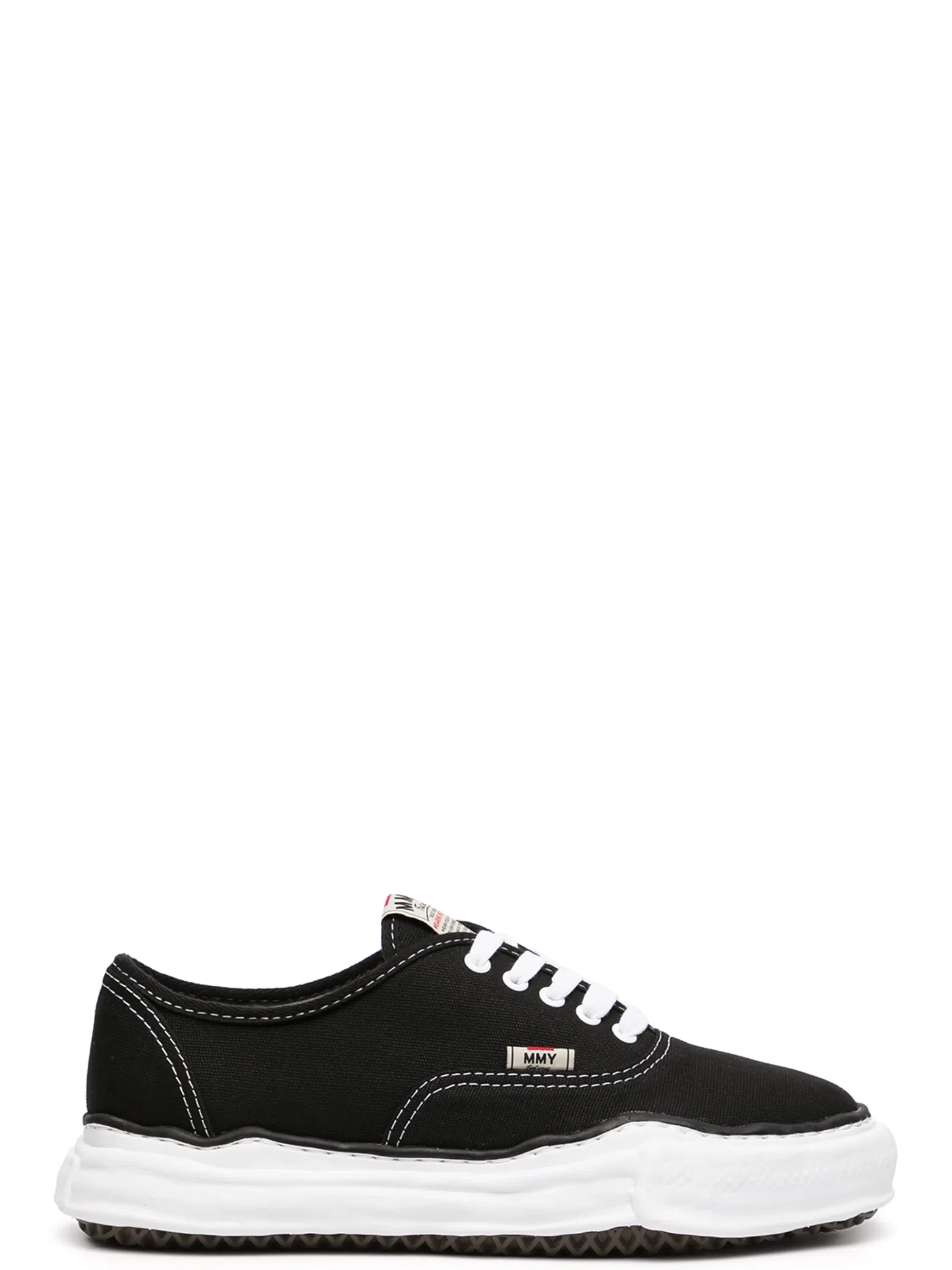 Кеды Maison MIHARA YASUHIRO Baker OG Sole Canvas Low "Black" | Farsel