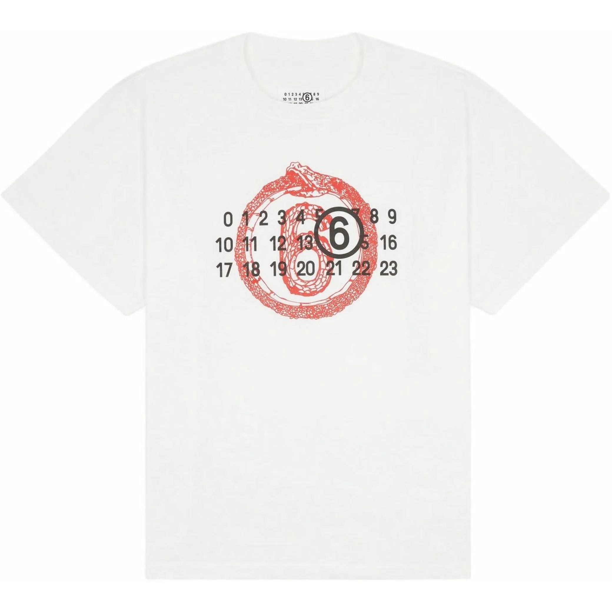  Maison Margiela MM6 SS25 Year of the Snake T-shirt "White" | Farsel
