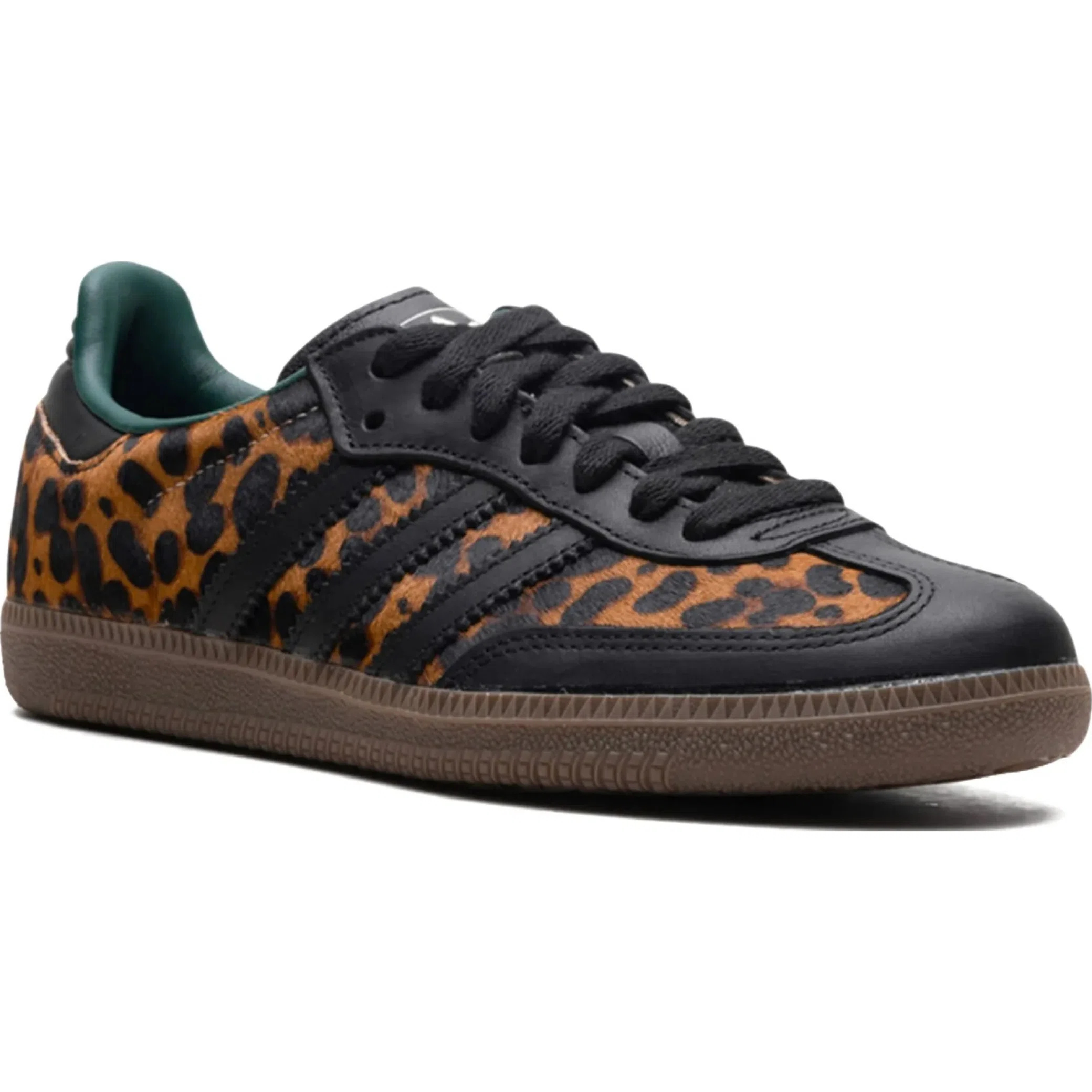 Кроссовки Adidas Samba OG WMNS "Black Green Leopard" | Farsel