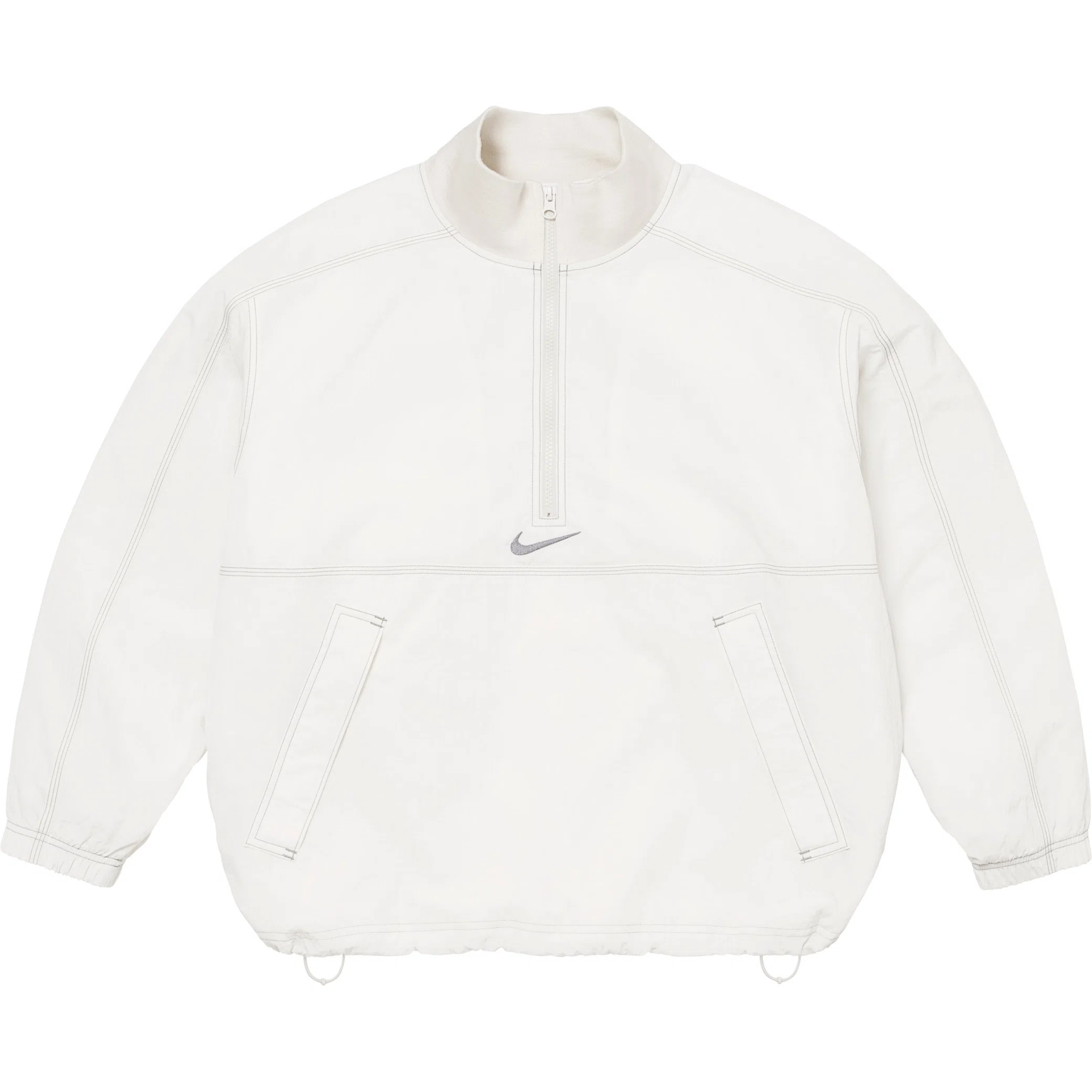 Куртки Supreme SS24 Nike Ripstop Pullover "White" | Farsel