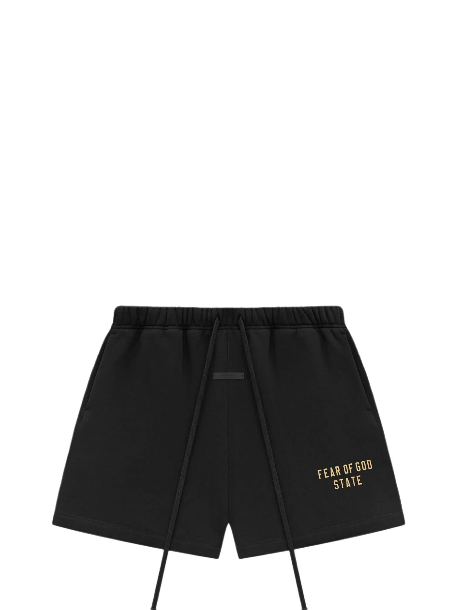 Шорты Fear of God FW24 Essentials Fleece Soccer Short "Black" | Farsel