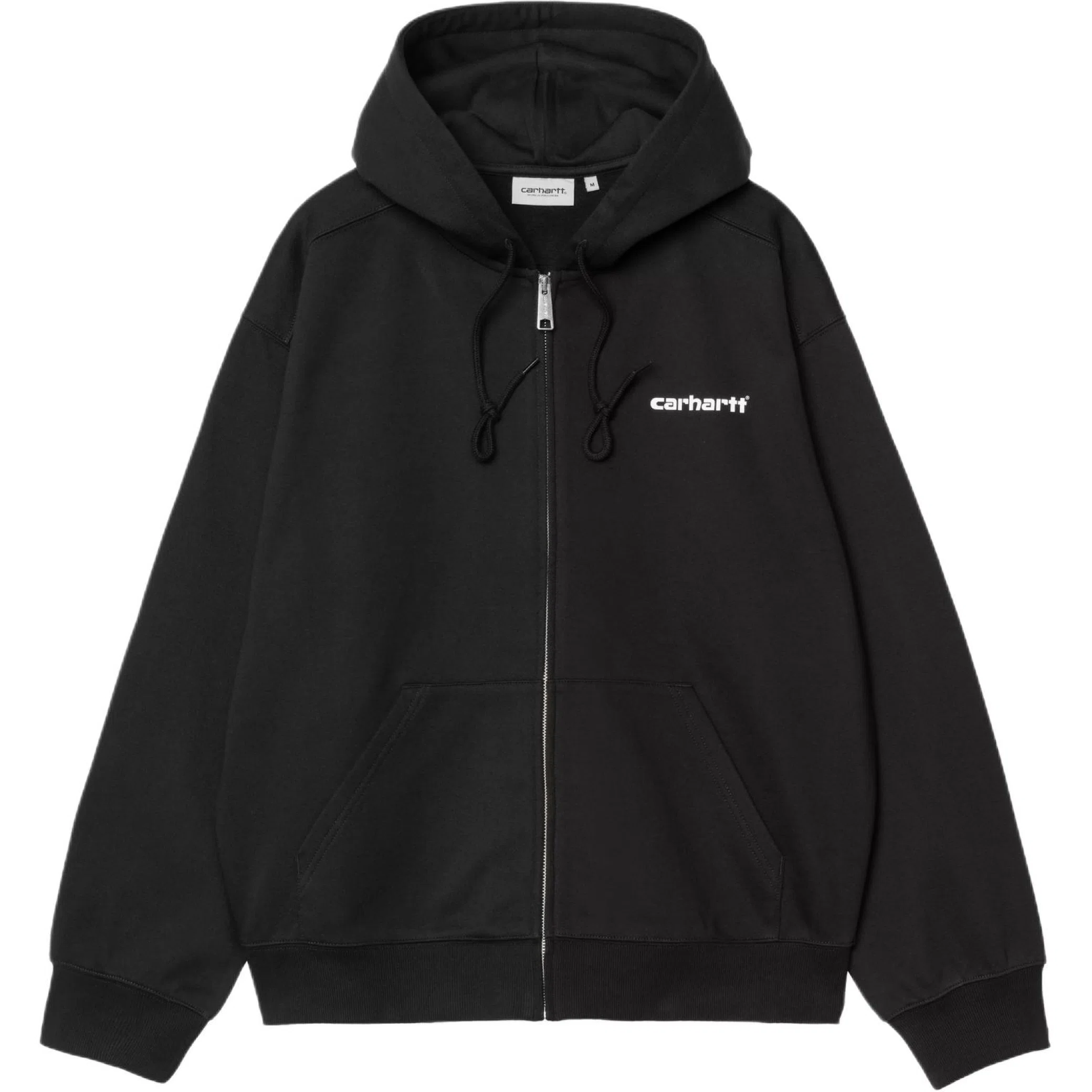 Худи Carhartt WIP Zip-Up Hoodie "Black" | Farsel