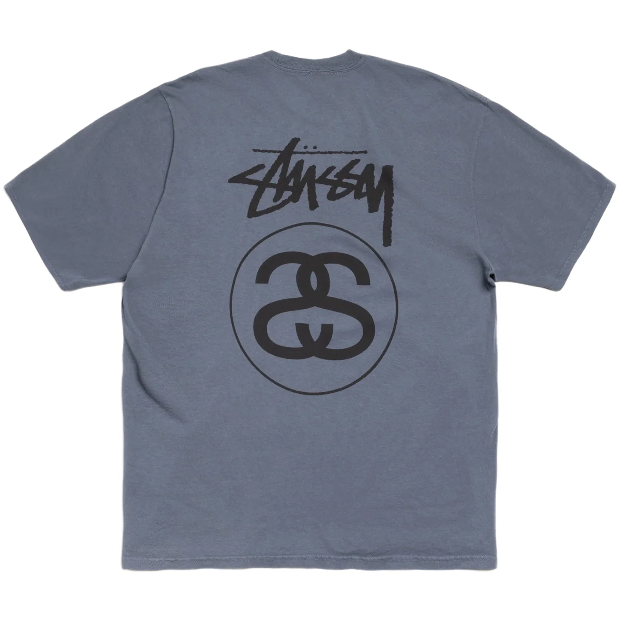 Футболки Stussy Stock Link Tee Pigment Dyed "Navy" | Farsel