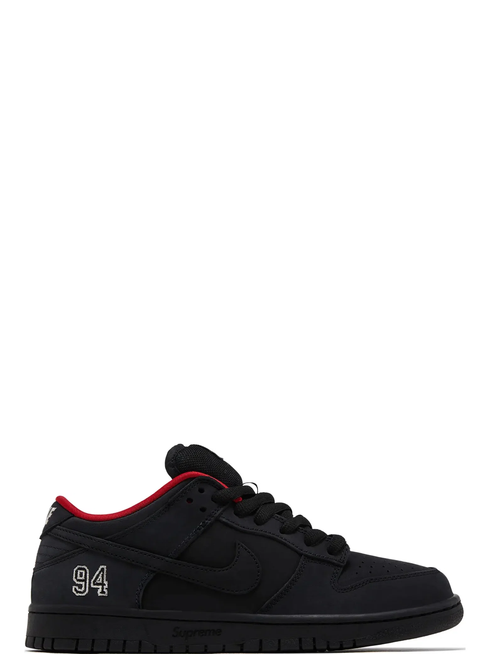 Кроссовки Nike SB Dunk Low "Supreme - Black" | Farsel