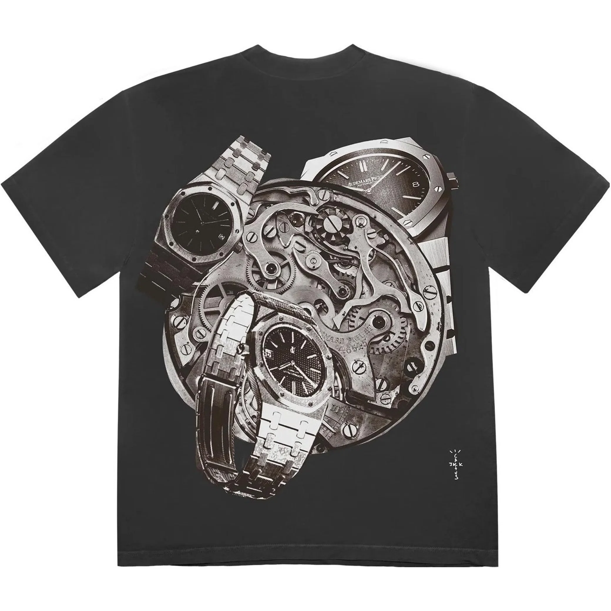  Travis Scott FW23 Audemars Piguet Collage Tee "Black" | Farsel