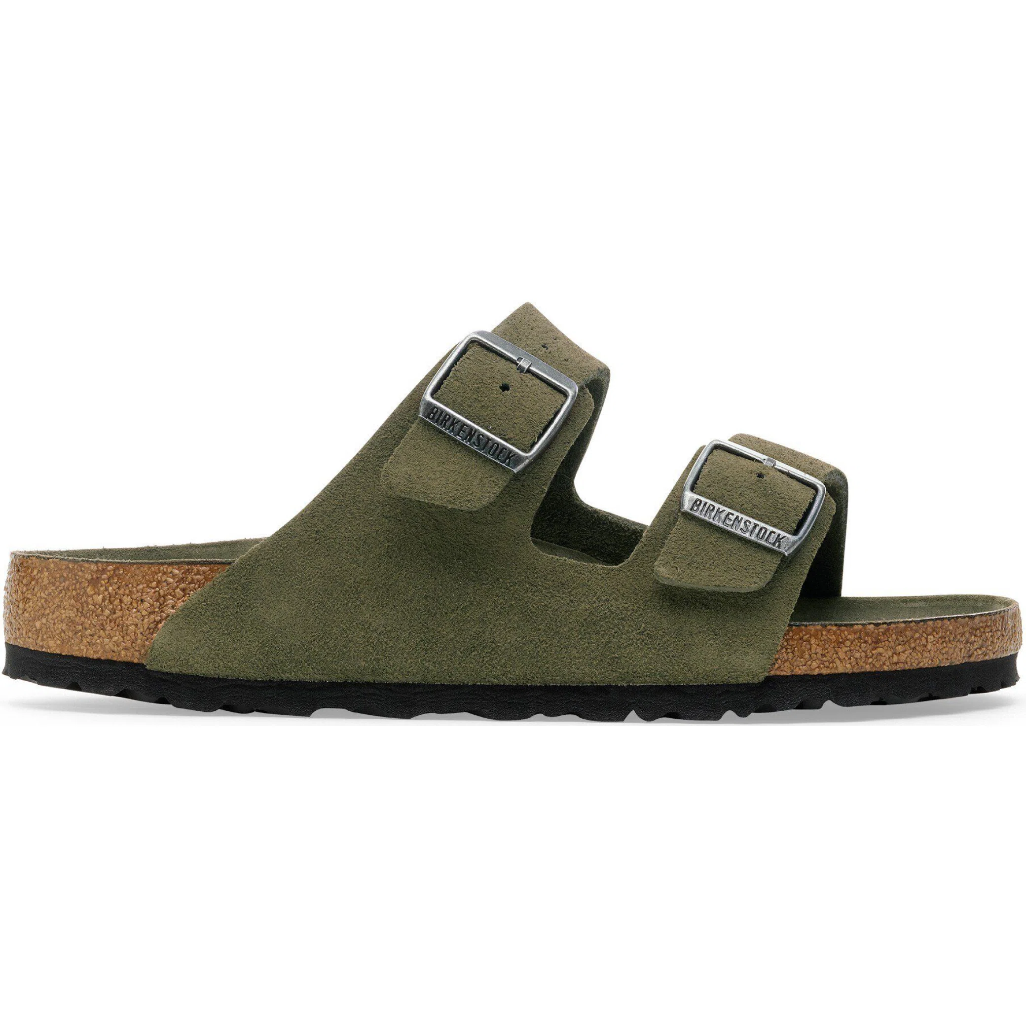 Сланцы Birkenstock Arizona Soft Footbed Suede Leather "Thyme Tonal" | Farsel