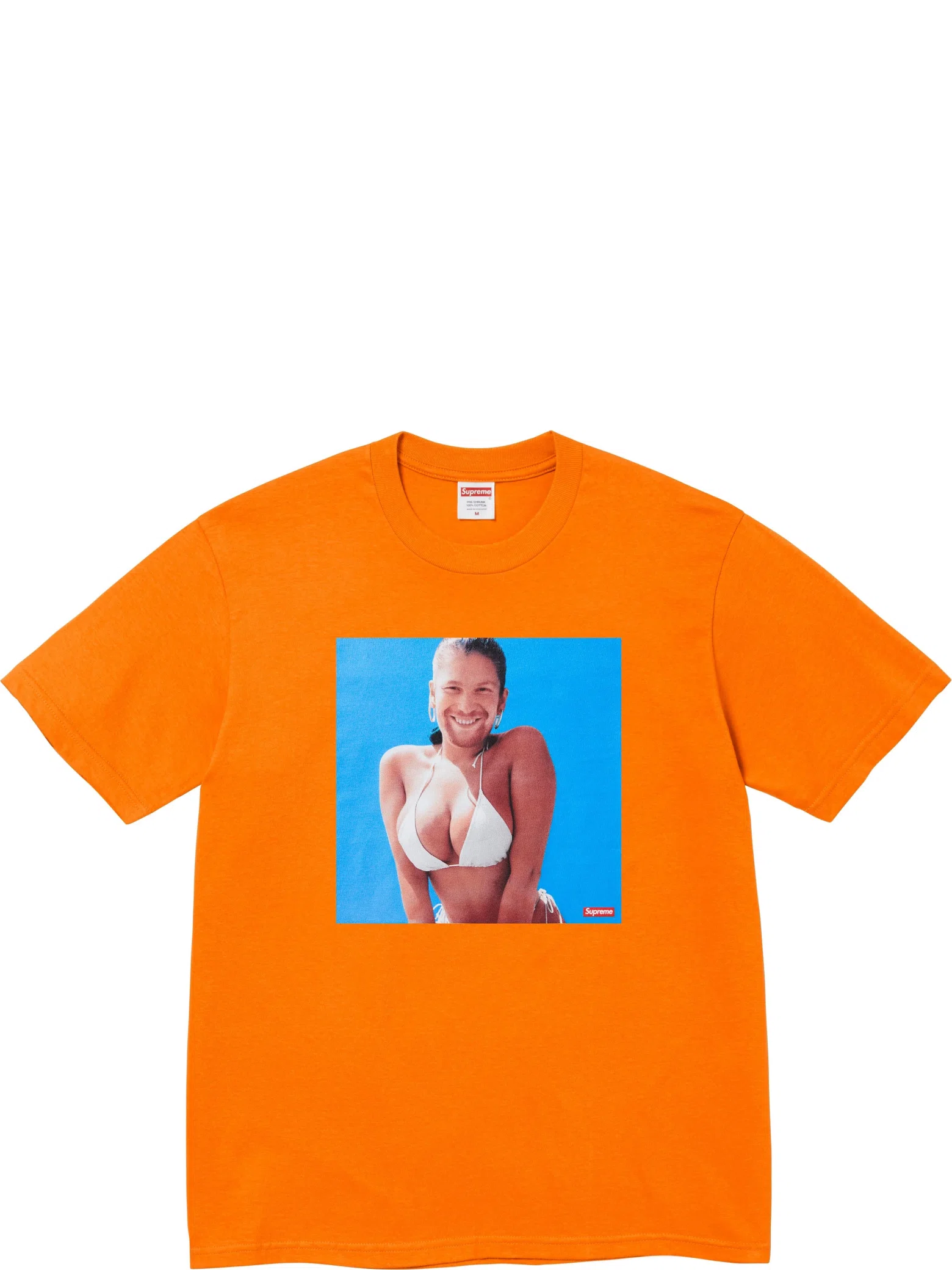 Футболки Supreme SS25 Aphex Twin Windowlicker Week1 Tee "Orange" | Farsel