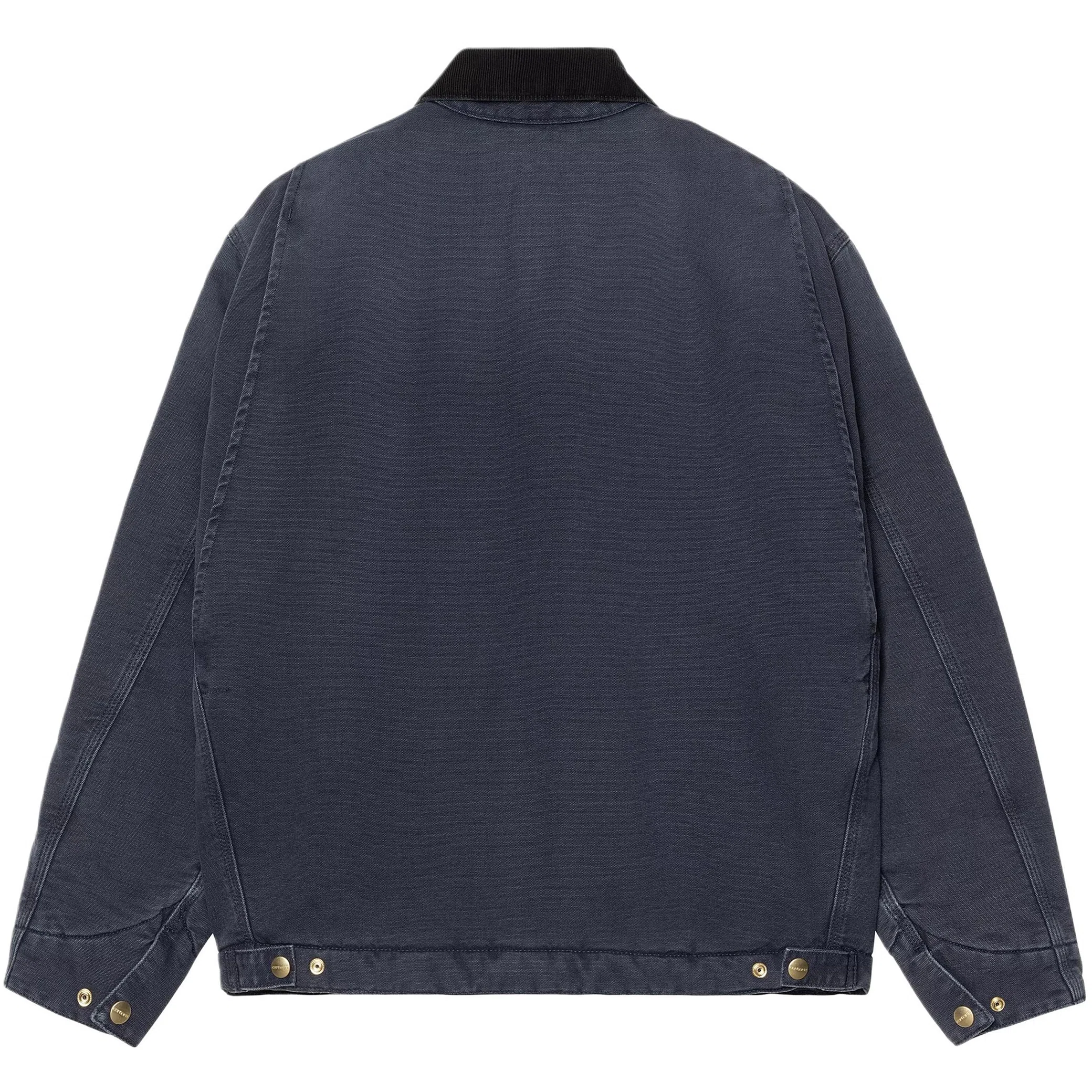 Куртки Carhartt OG Detroit Jacket "Dark Navy / Black Stone Canvas" | Farsel