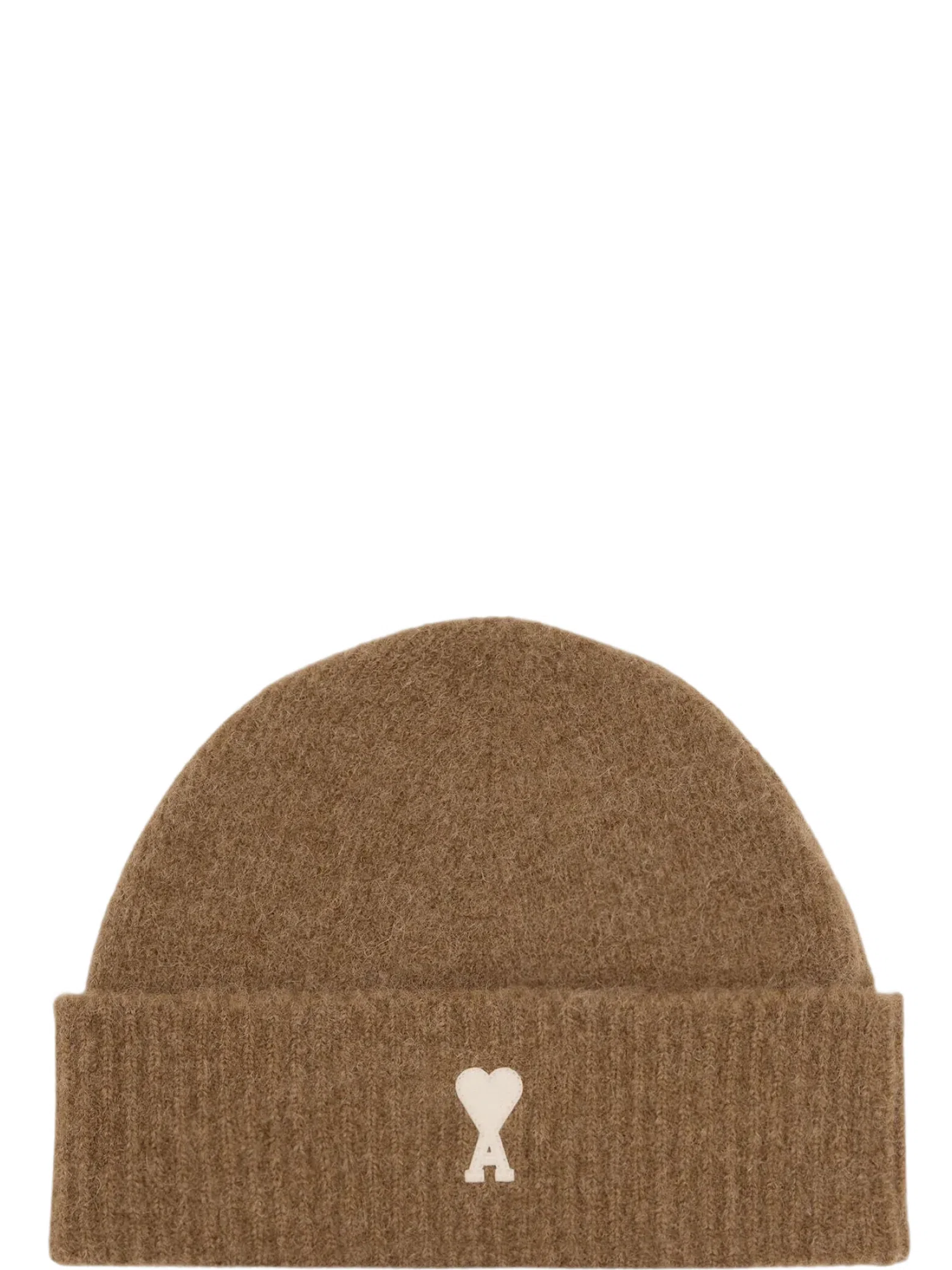 Шапки Ami Paris Alpaca Striped Ami De Coeur Beanie "Brown" | Farsel