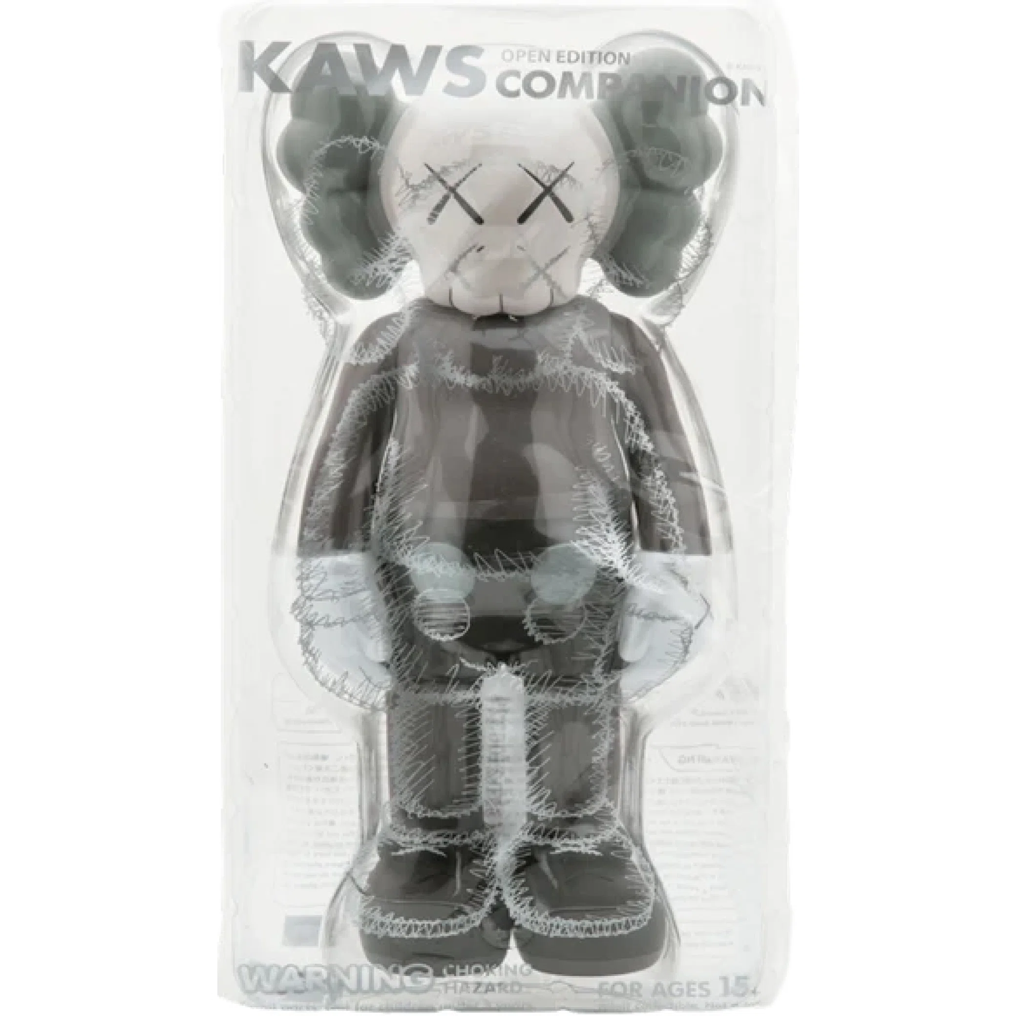 Игрушки Kaws Companion Dark Grey "2016" | Farsel