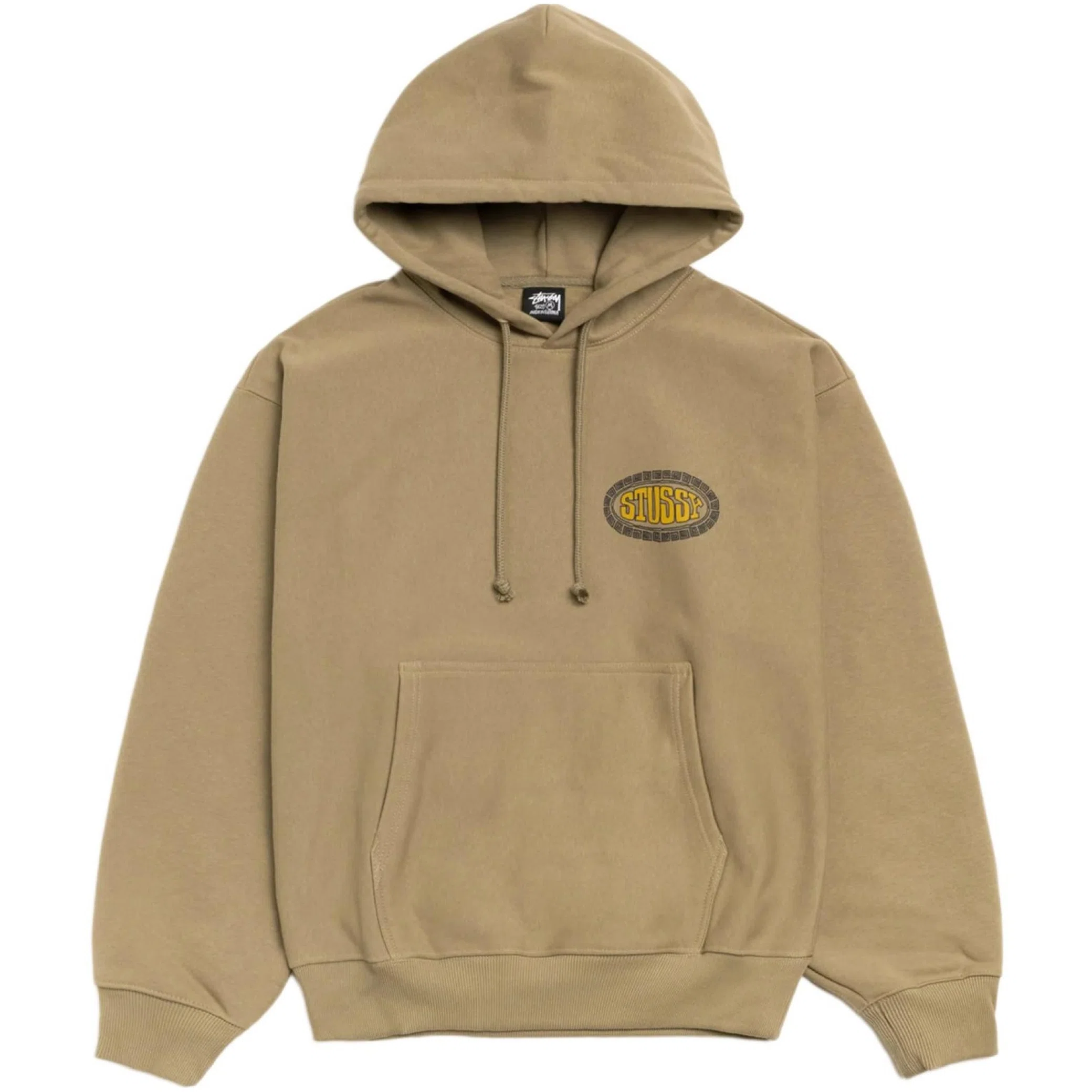 Худи Stussy Tile Oval Hoodie "Army" | Farsel